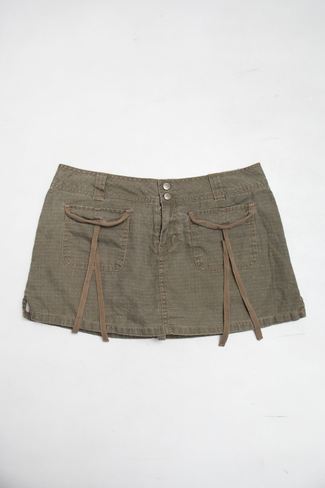 #105 Bop Bop khaki mini skort | c. 165 | size 6/8