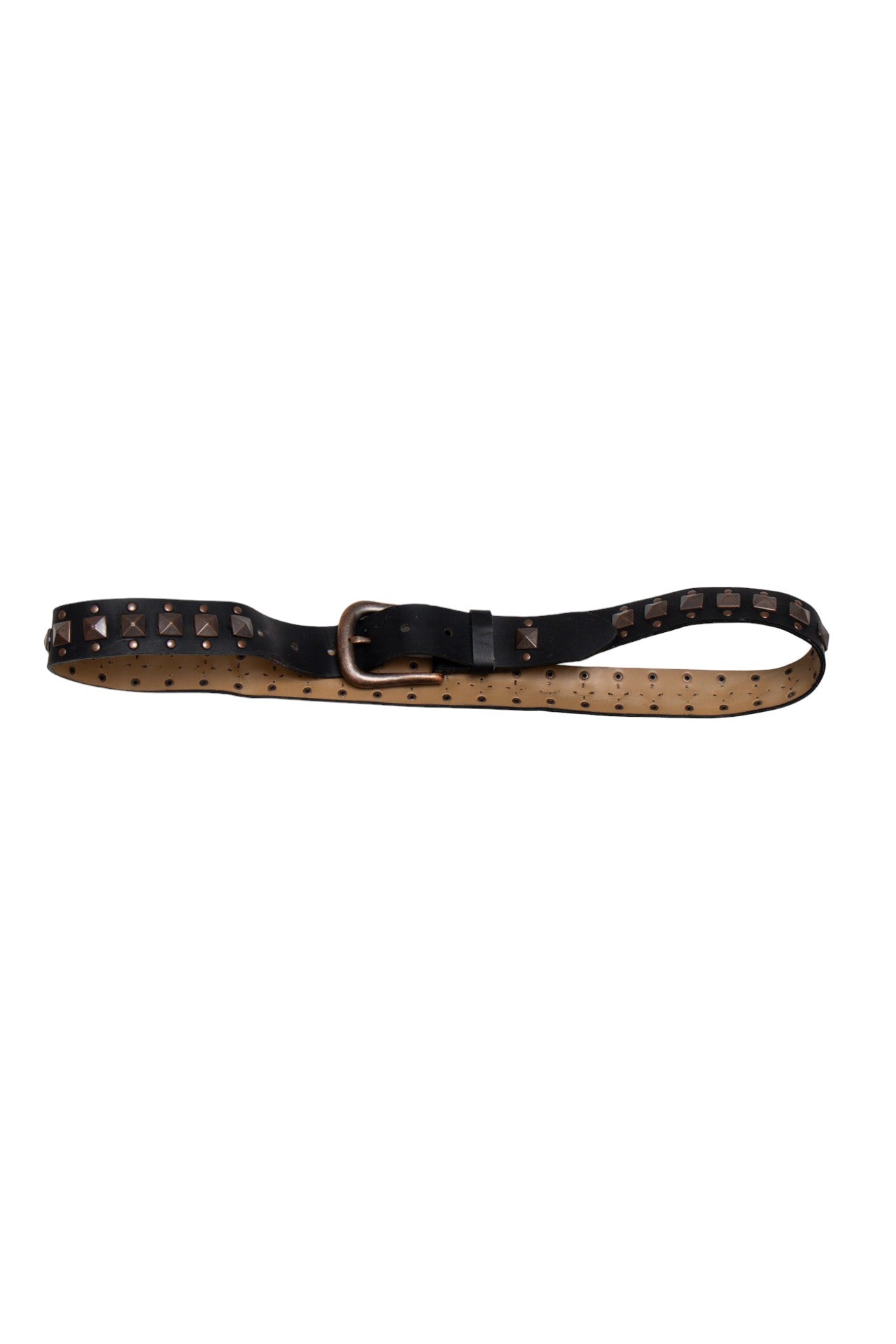 #115 Studded faux leather belt | c. 165