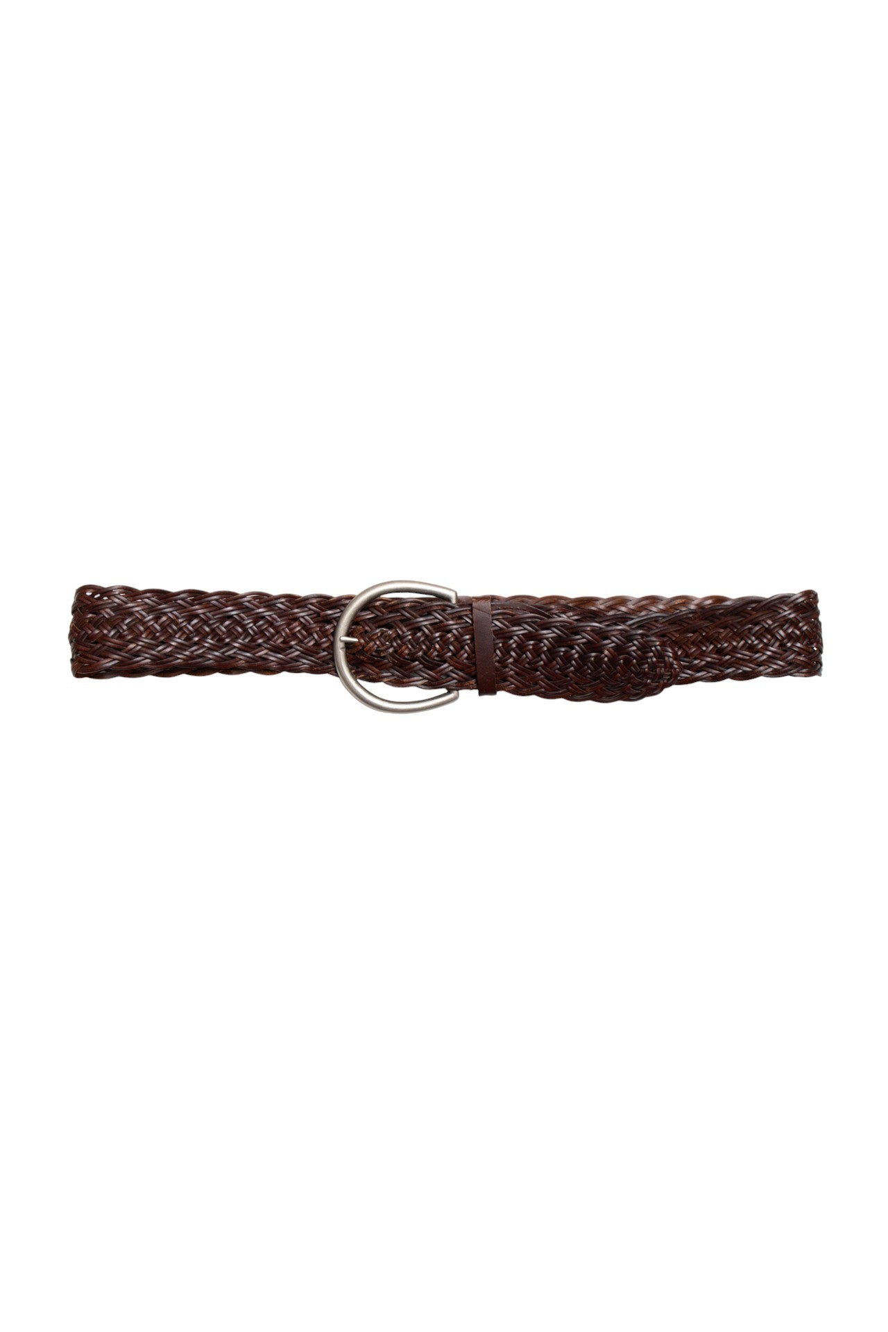 #118 braided brown belt | c. 165