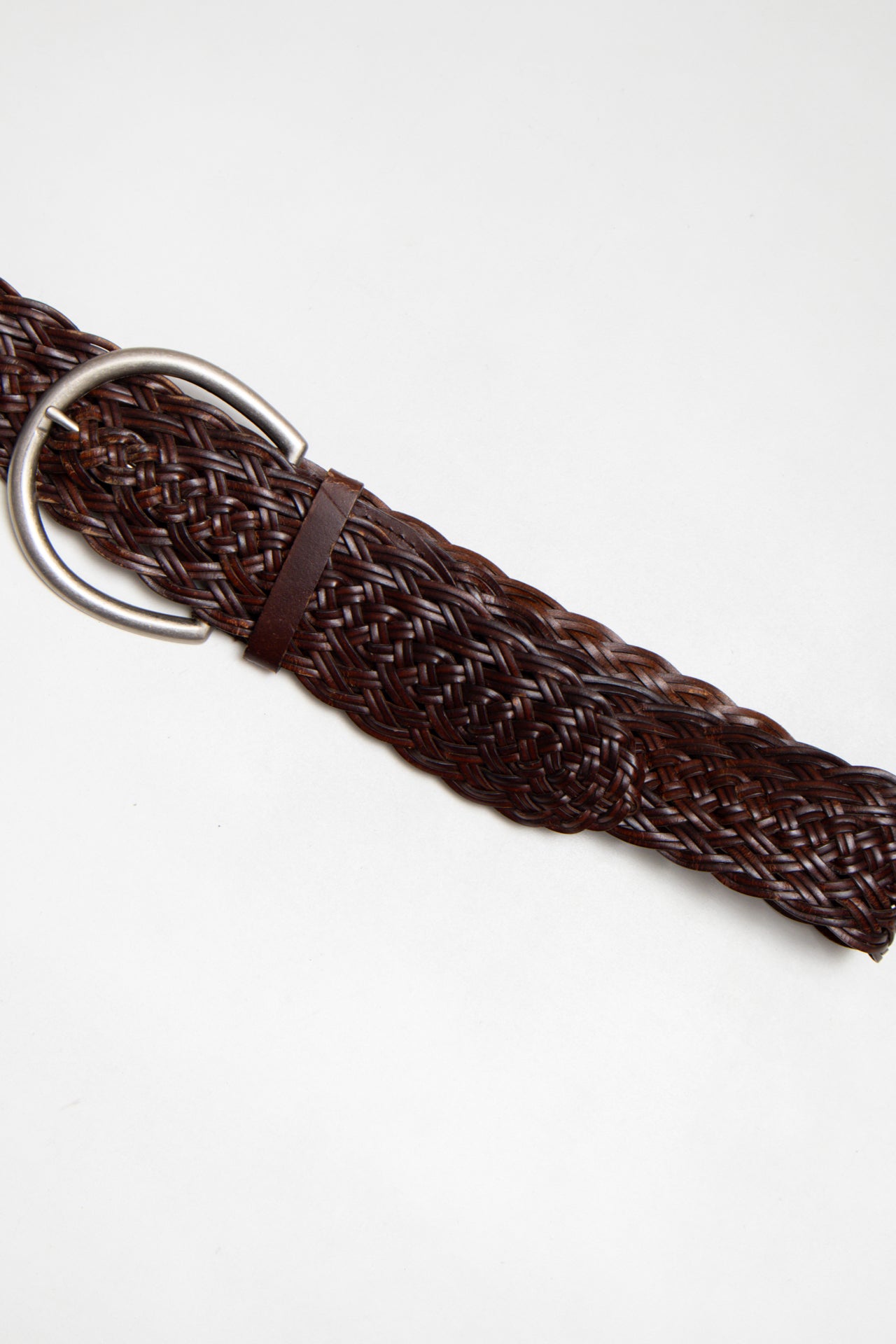 #118 braided brown belt | c. 165