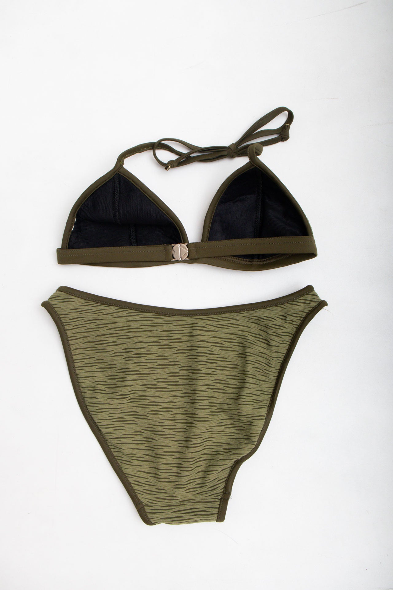 #07 Morgan D Toi Green Bikini Set | Collection 141 | Size 8