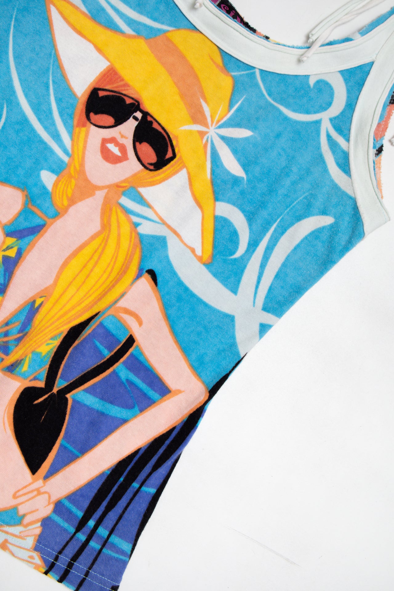 #120 Sin Closet cotton graphic tank | c. 165 | size 10