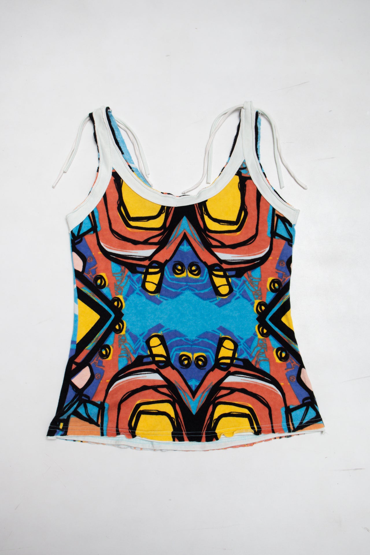 #120 Sin Closet cotton graphic tank | c. 165 | size 10