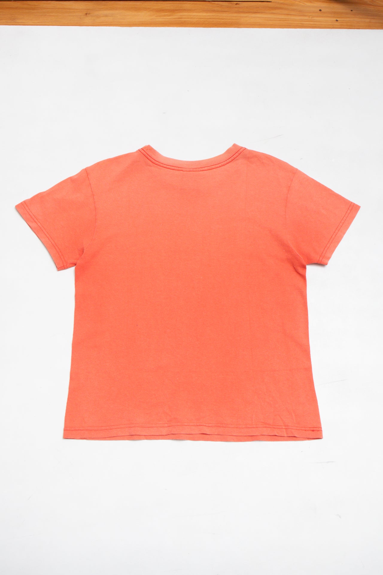 #121 Roxy flower coral cotton tee | c. 165 | size 10
