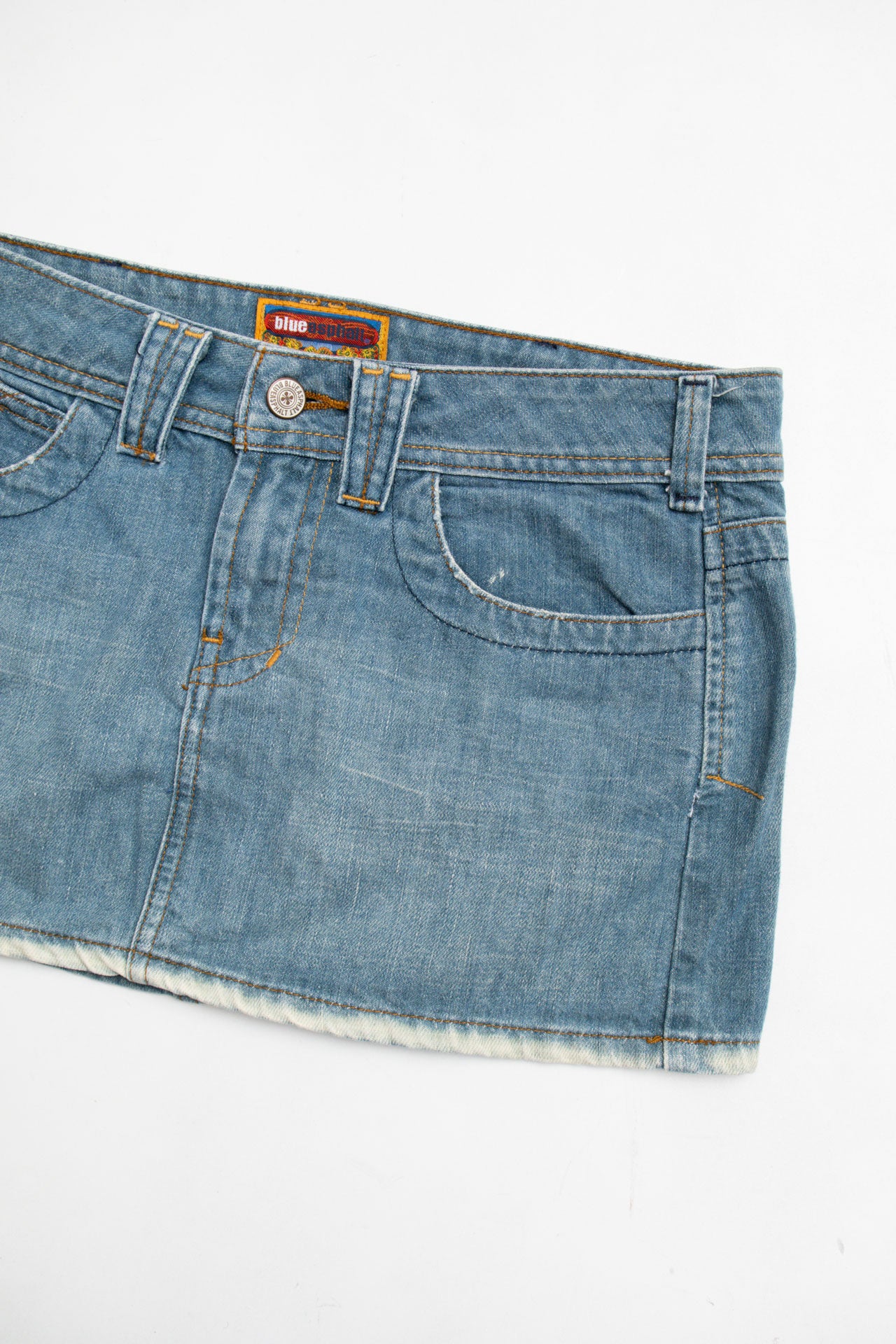 #64 Y2K denim micro mini | C 151 | Size 8