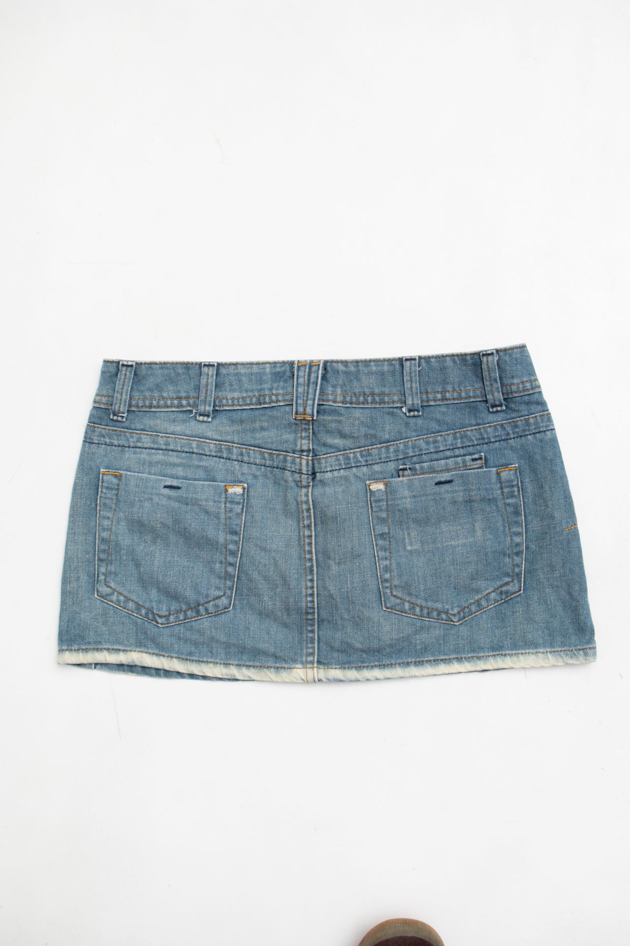 #64 Y2K denim micro mini | C 151 | Size 8