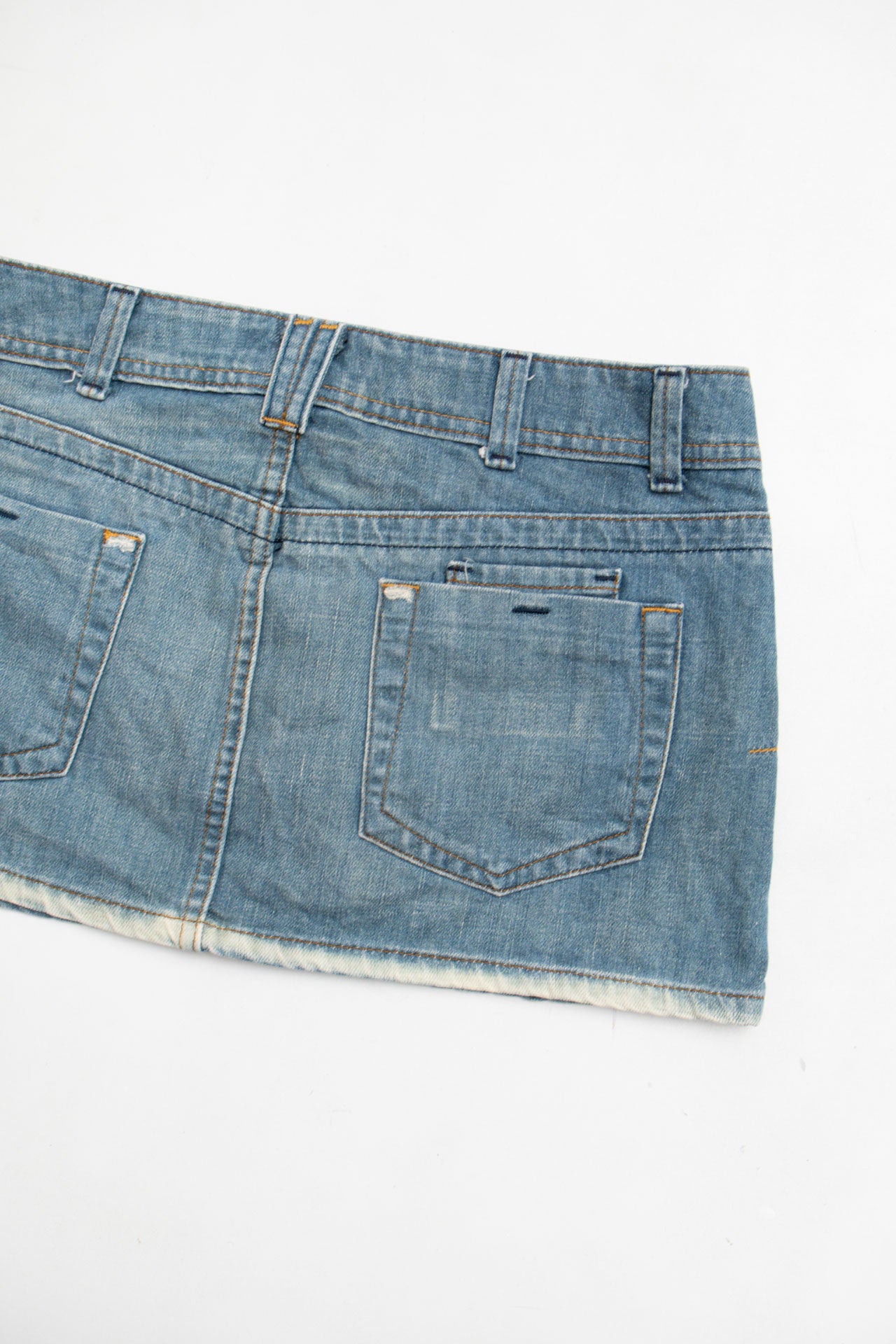 #64 Y2K denim micro mini | C 151 | Size 8