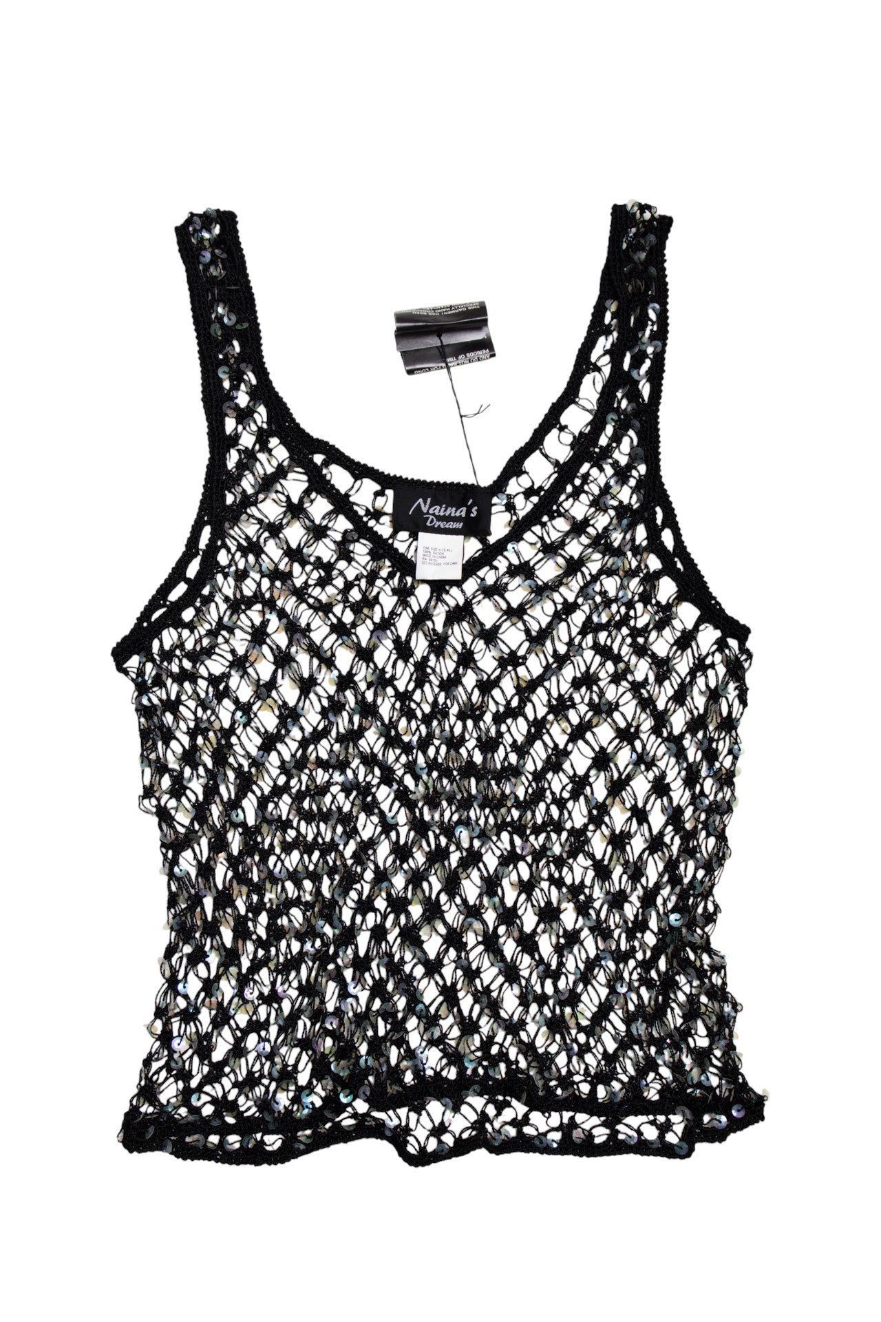 #130 Naina's Dream festival sequinned tank | c. 165 | size 8/10/12/14