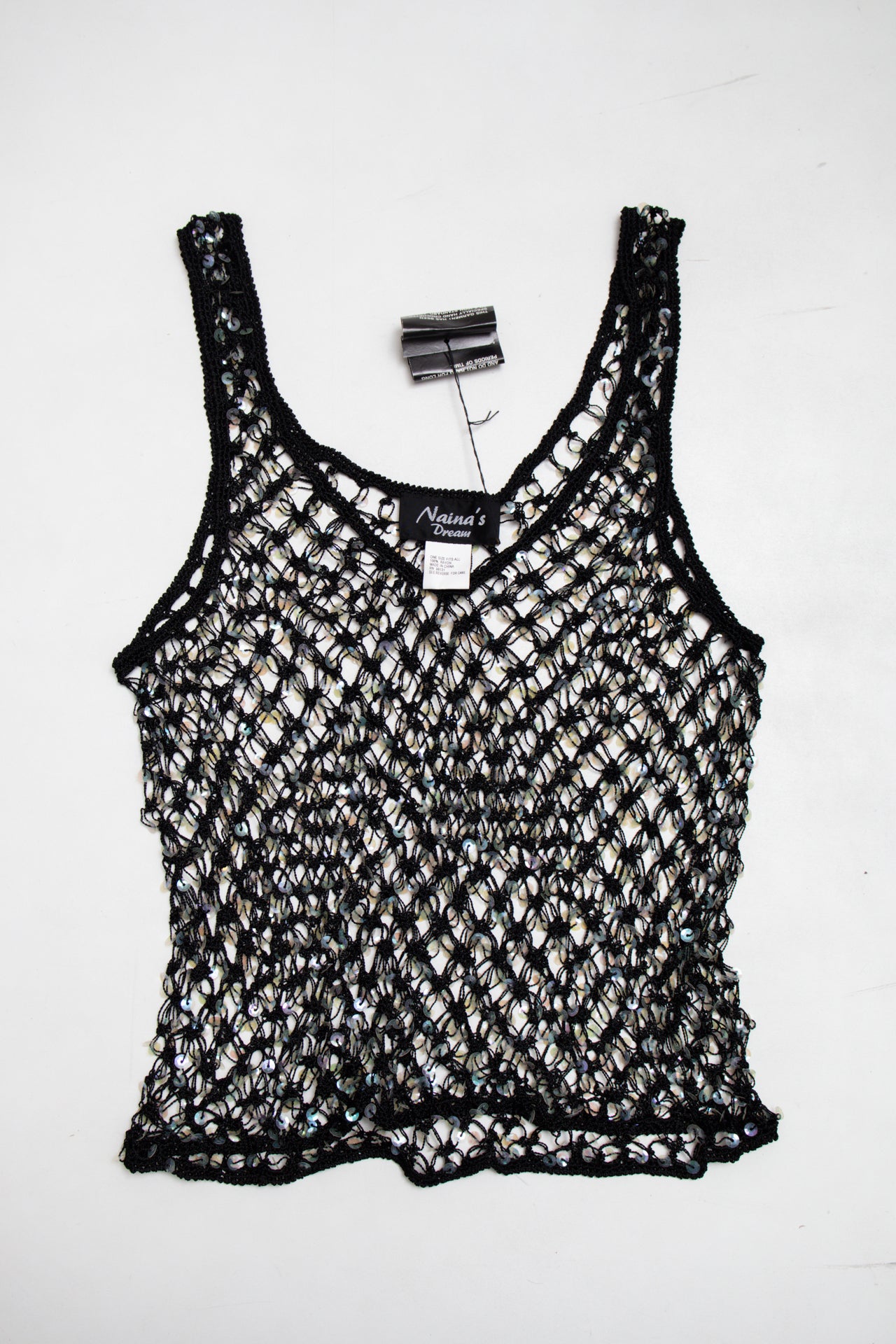#130 Naina's Dream festival sequinned tank | c. 165 | size 8/10/12/14