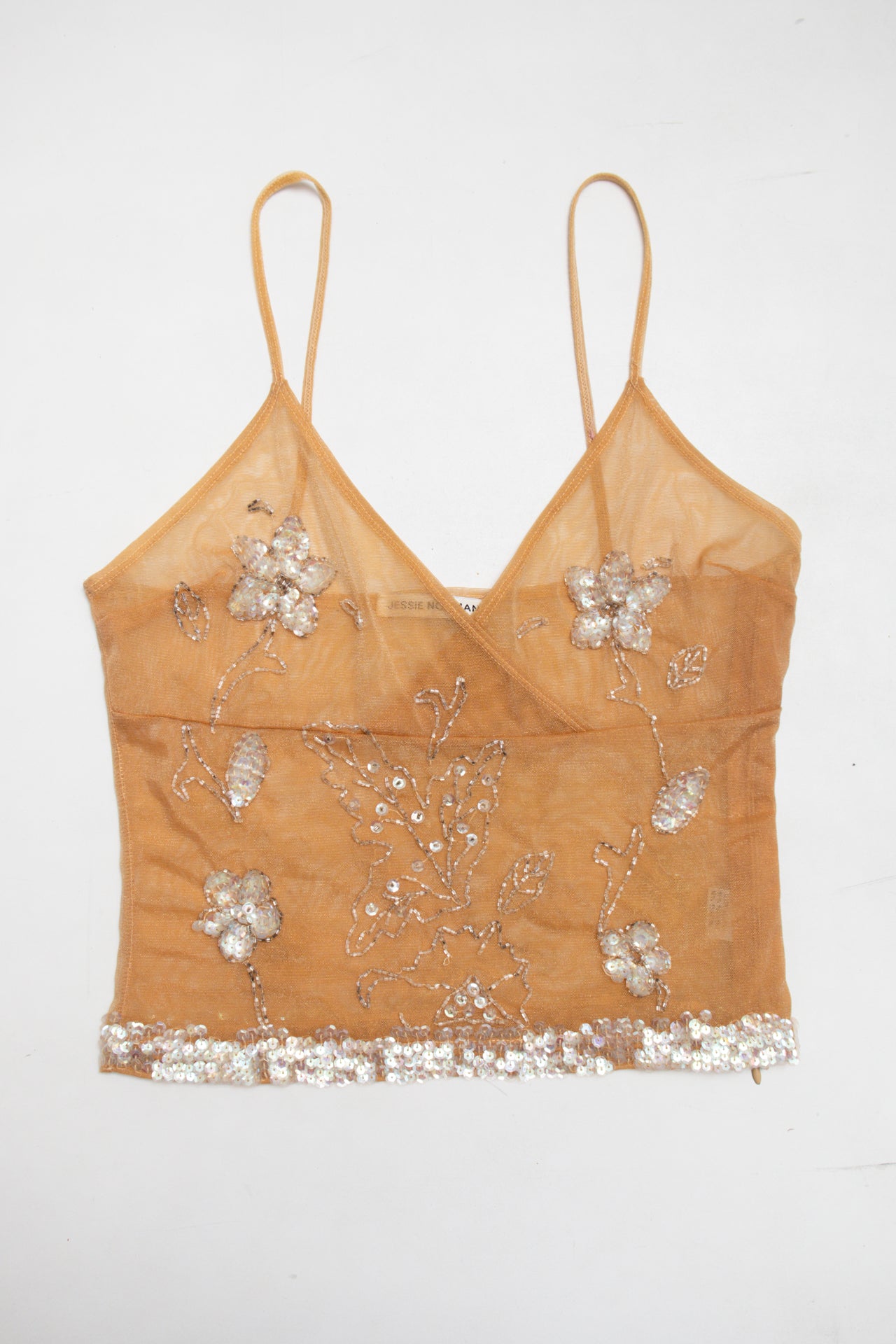 #131 Jessie Norman beaded cami | c. 165 | size 8/10