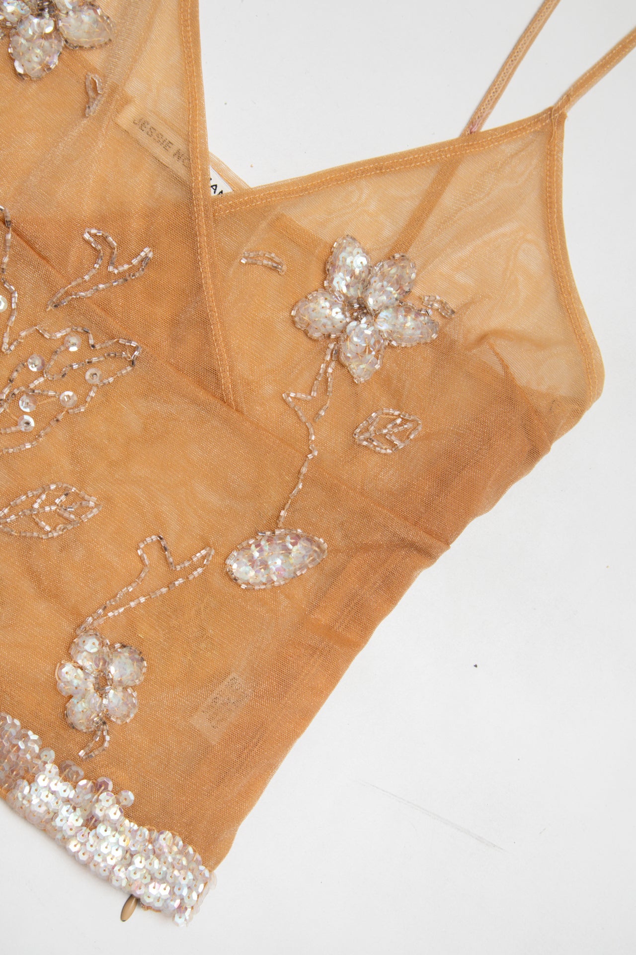 #131 Jessie Norman beaded cami | c. 165 | size 8/10