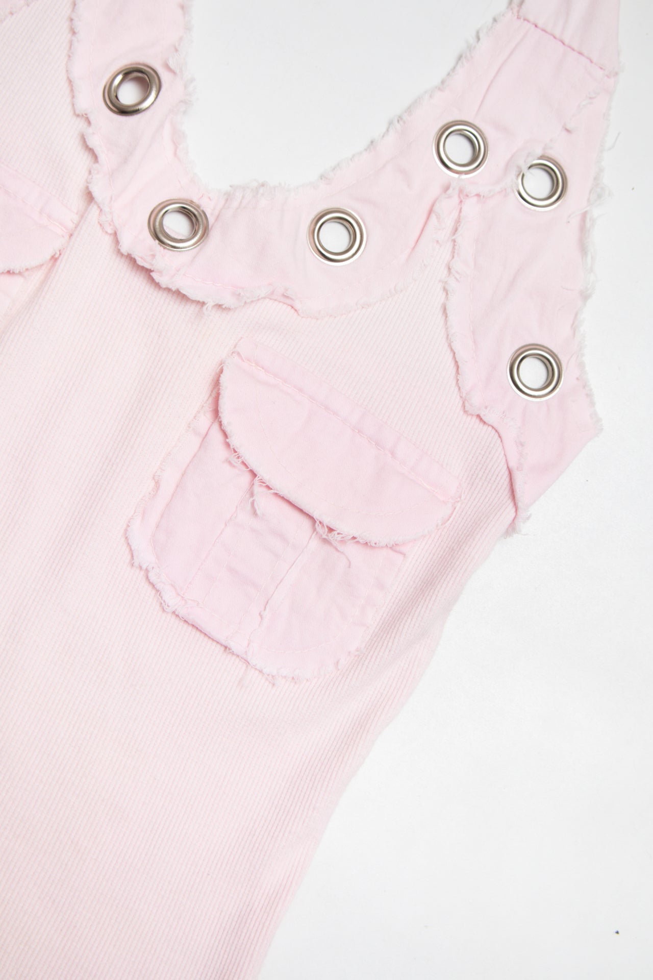 #140 pink cotton ringlet halter | c. 165 | size 8