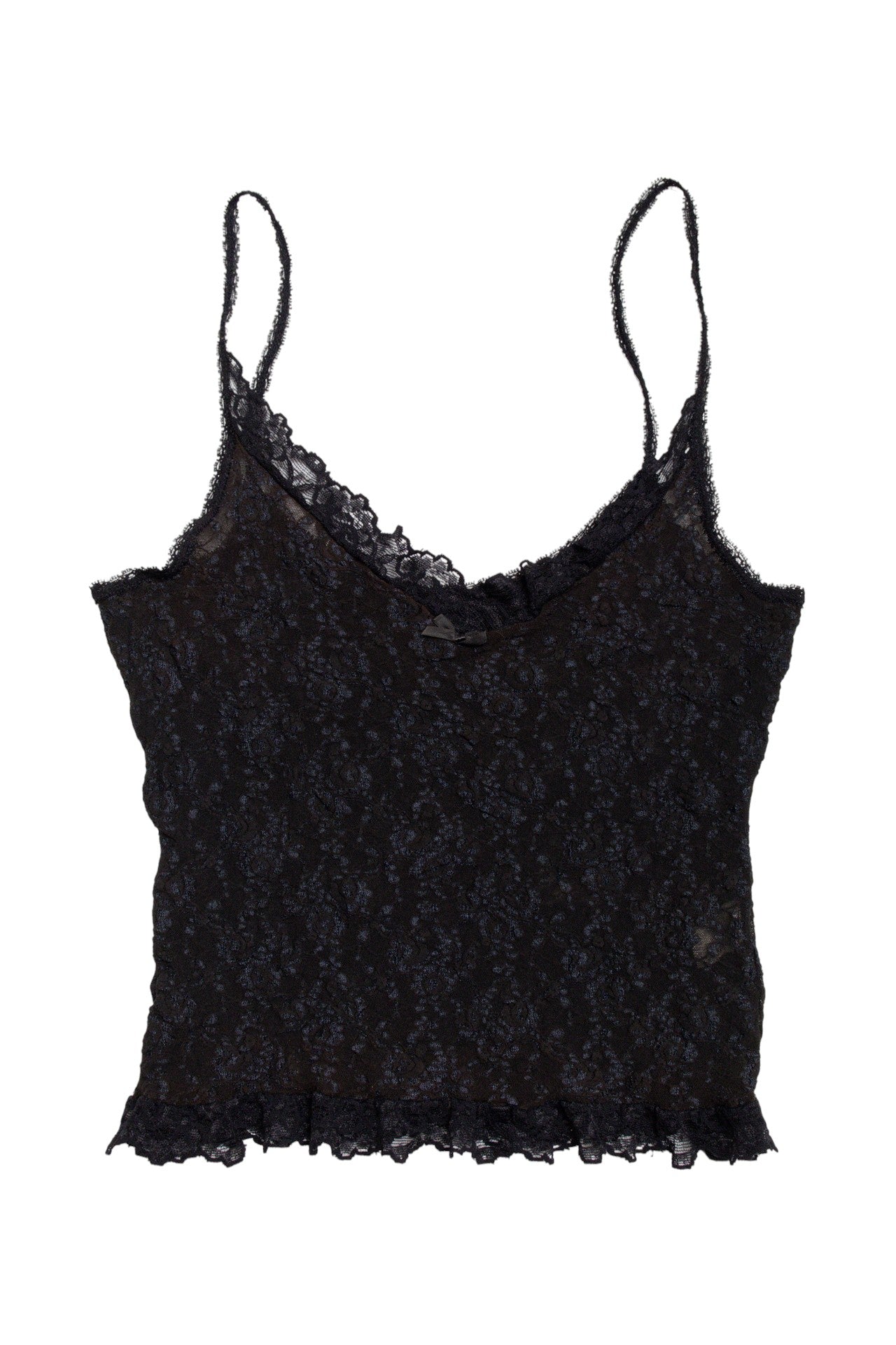 #139 black lace cami | c. 165 | size 8