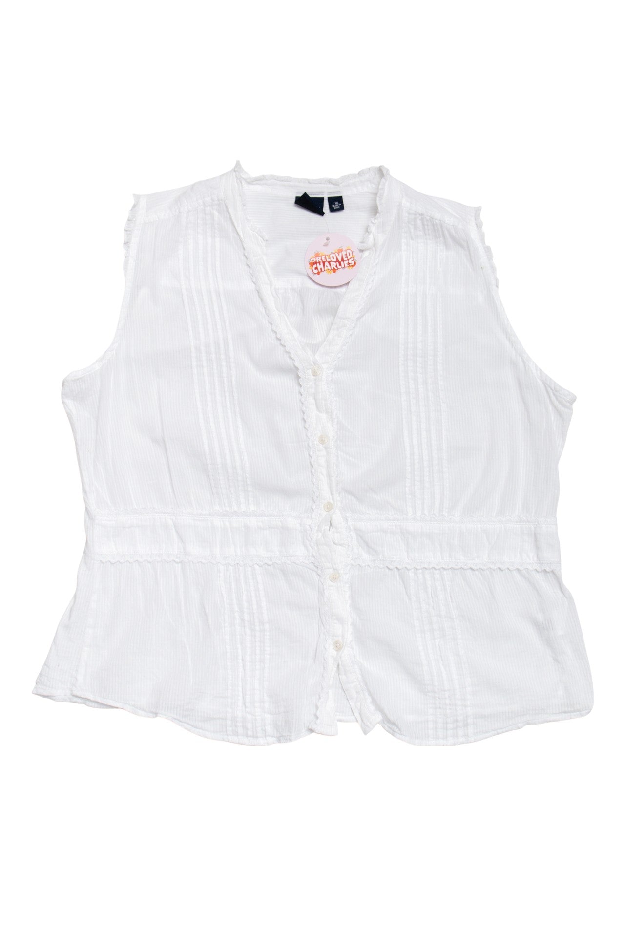#146 Sonoma cotton cottage core button up | c. 165 | size 14
