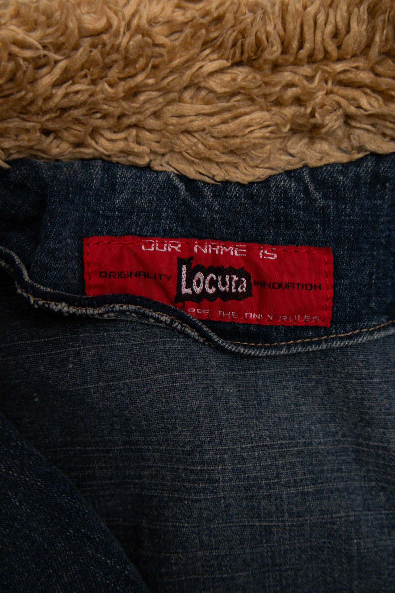 #156 Locura trim denim jacket | c. 165 | size 10