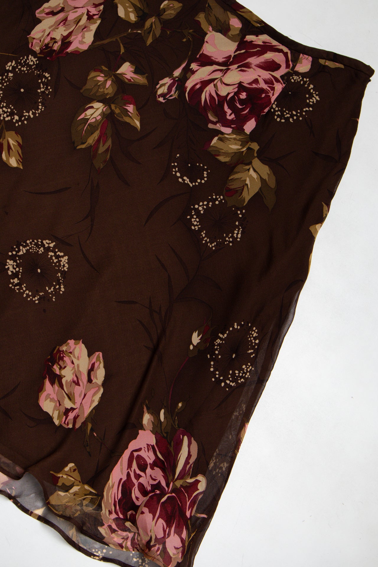 #157 Charter Club lined silk midi skirt | c. 165 | size 8
