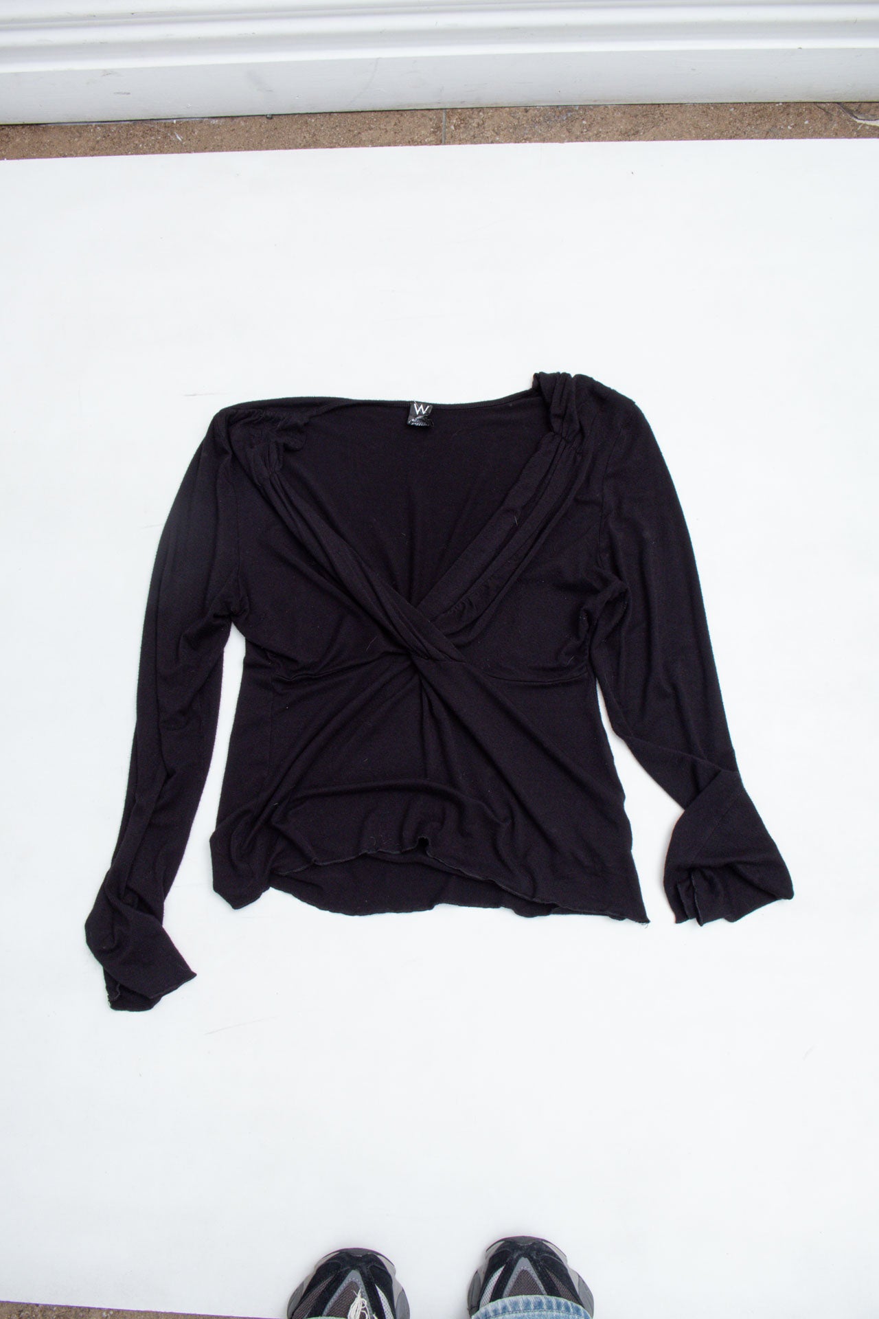 #36 W Black Long Sleeve | It's Britney Bitch | Size 10/12