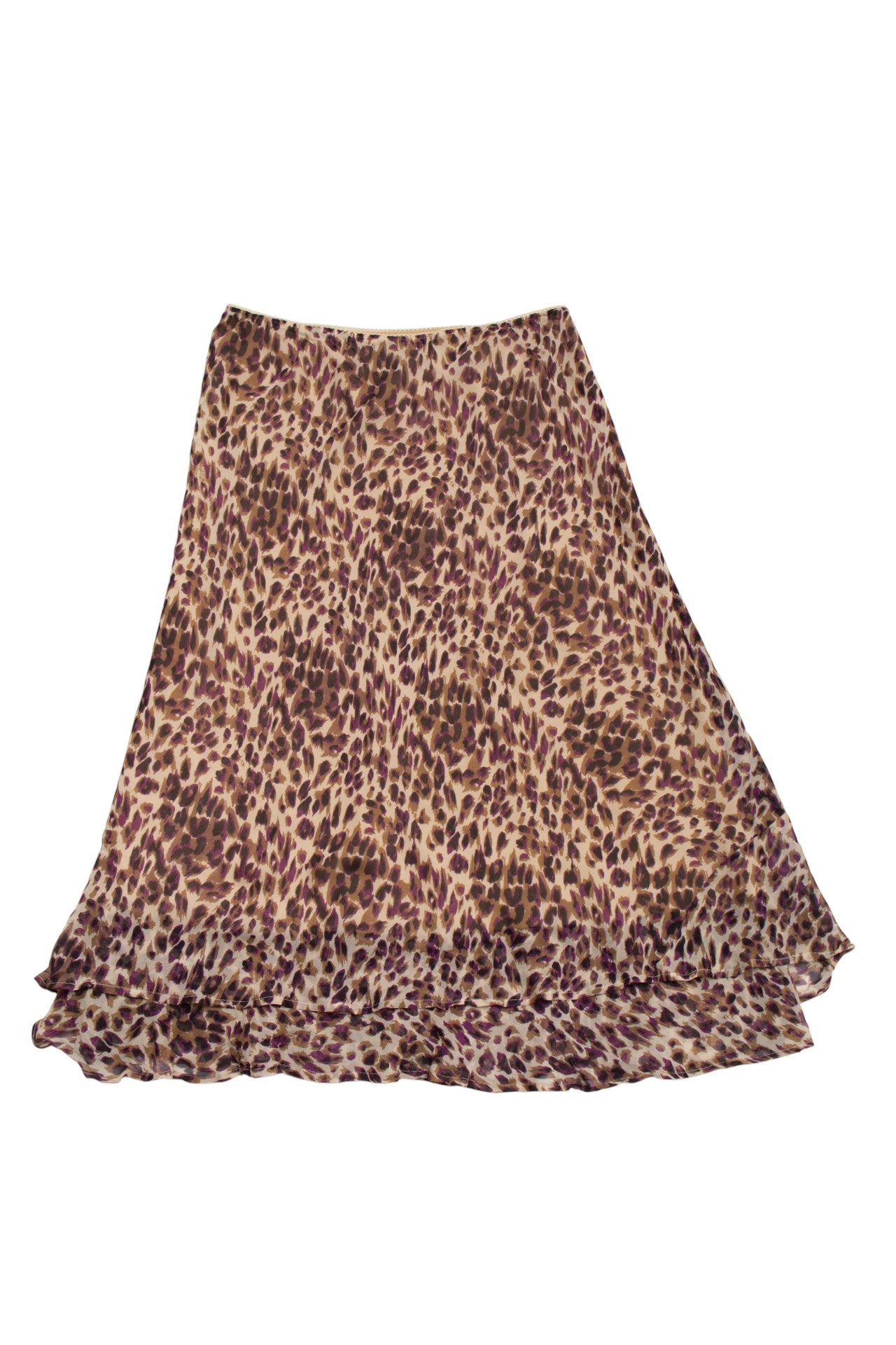 #160 Style & CO leopard print midi skirt | c. 165 | size 12