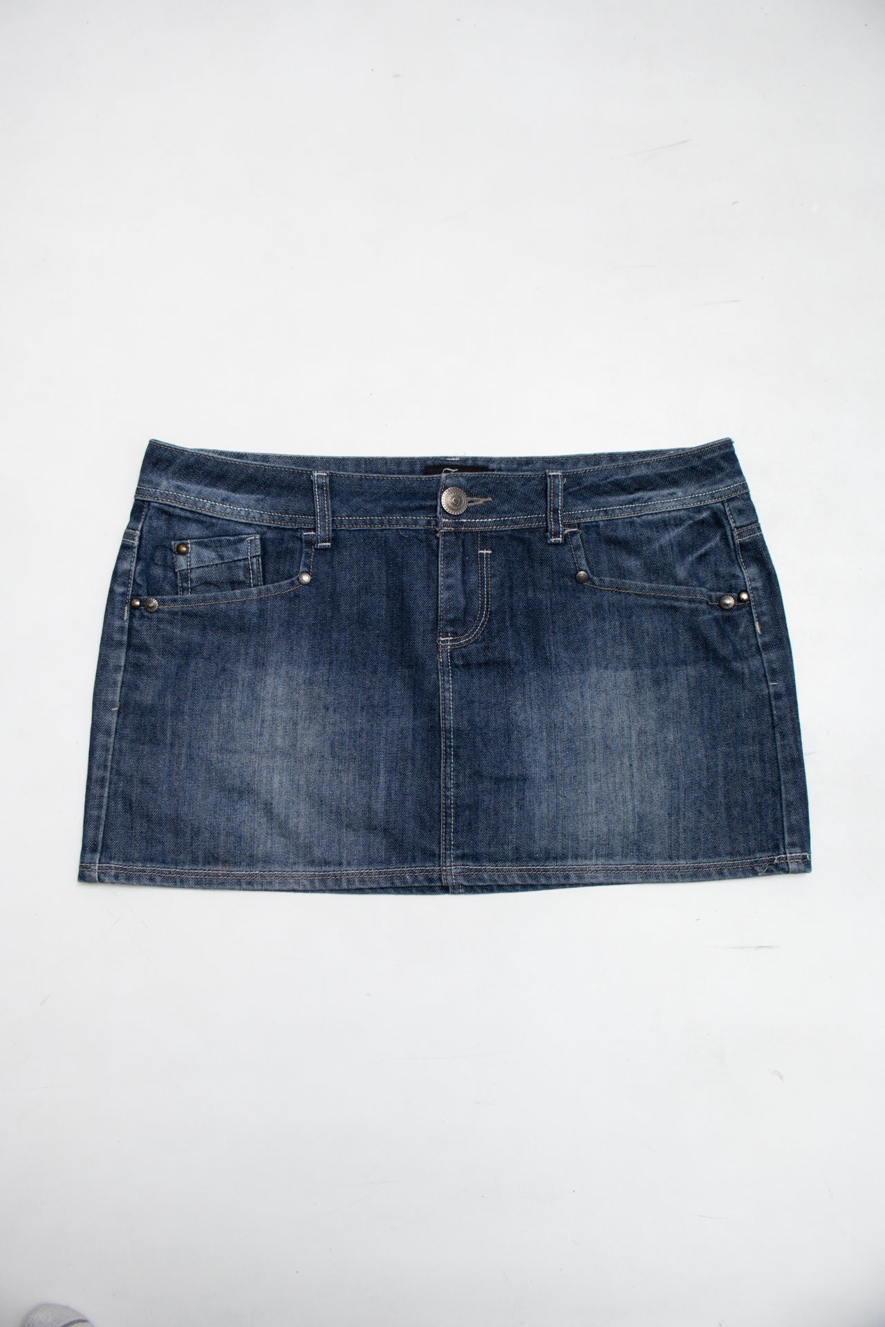 #162 Free 2BU denim mini skirt | c. 165 | size 14