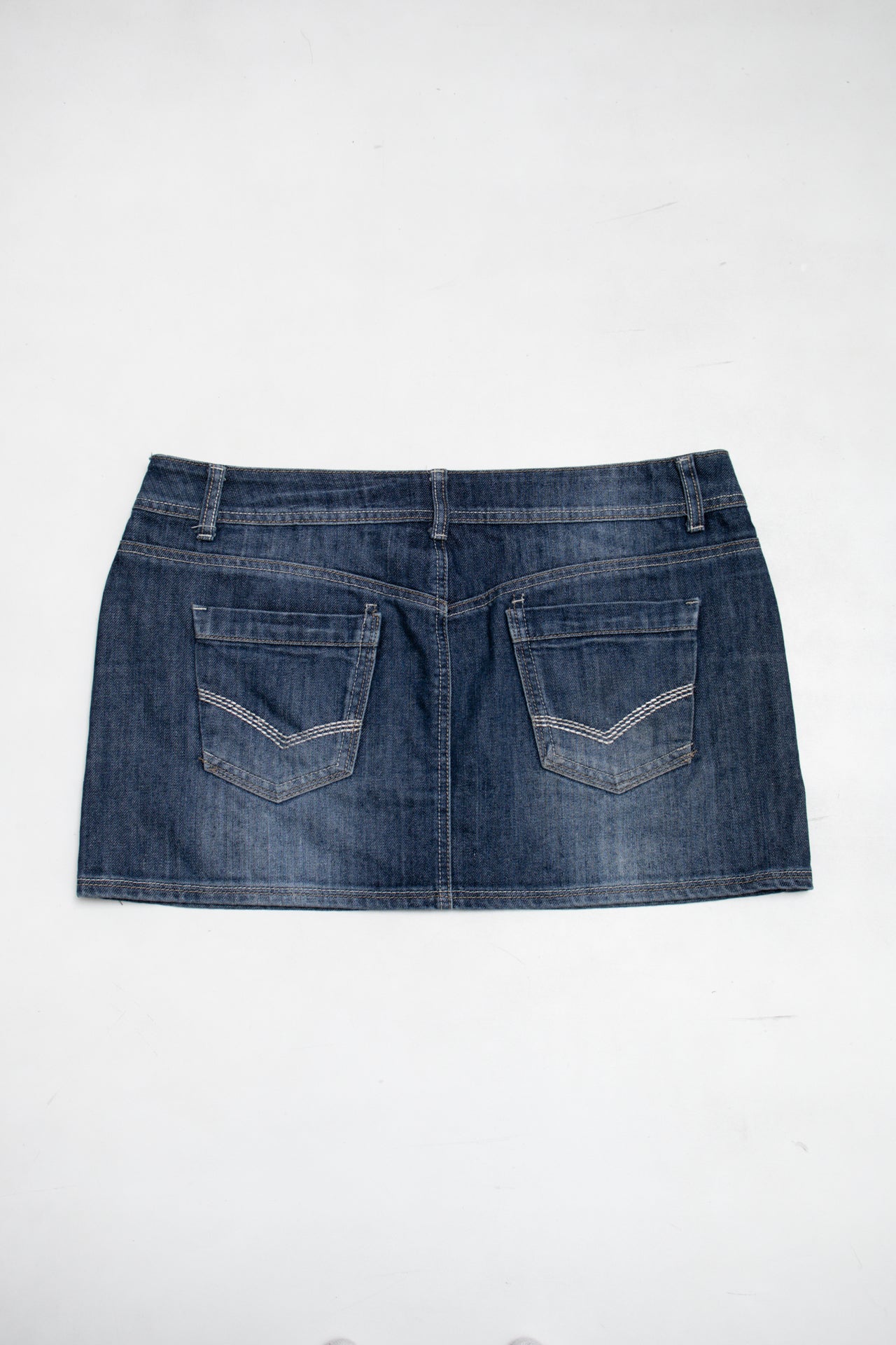#162 Free 2BU denim mini skirt | c. 165 | size 14
