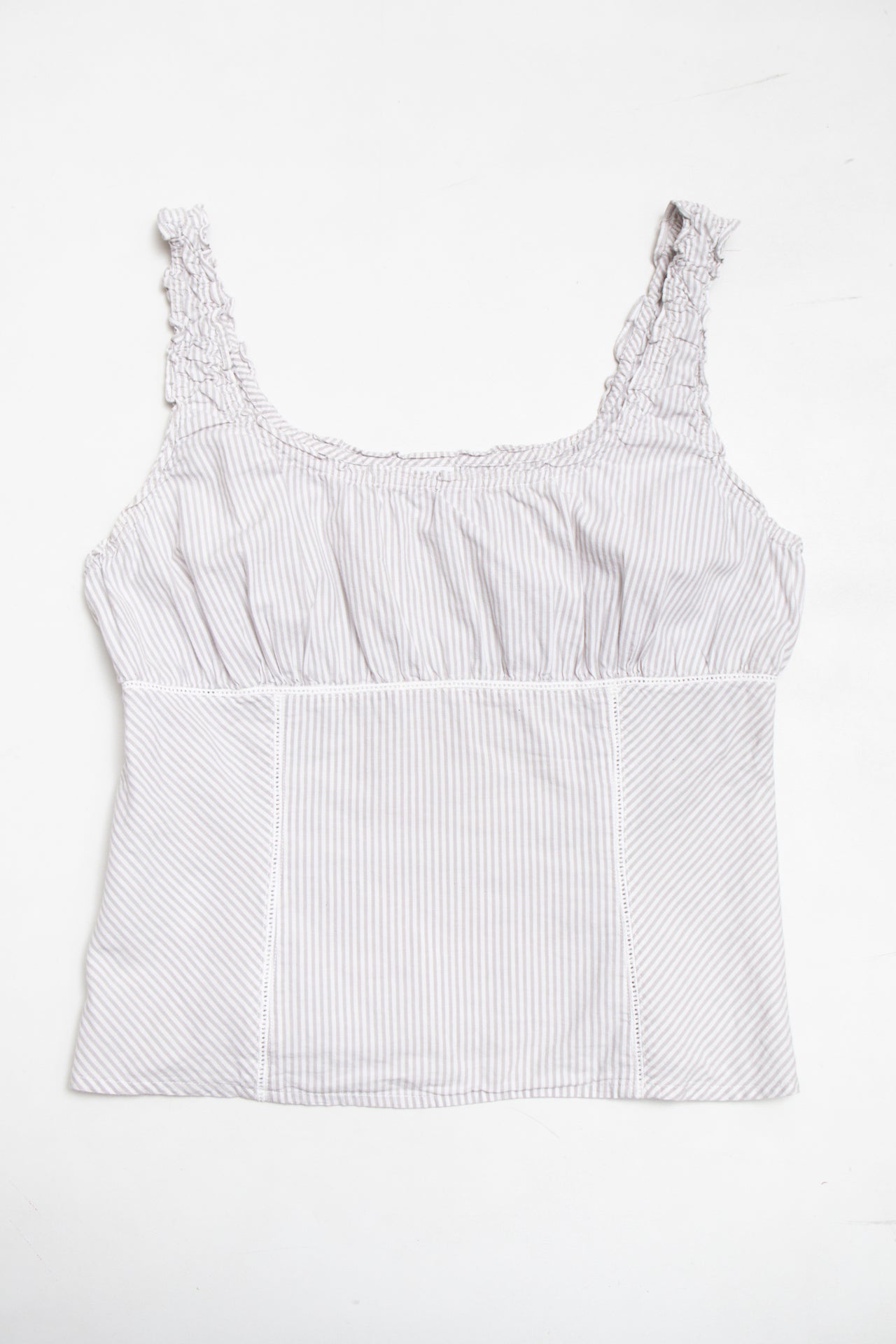 #171 Camaíeu striped cotton tank | c. 165 | size 8