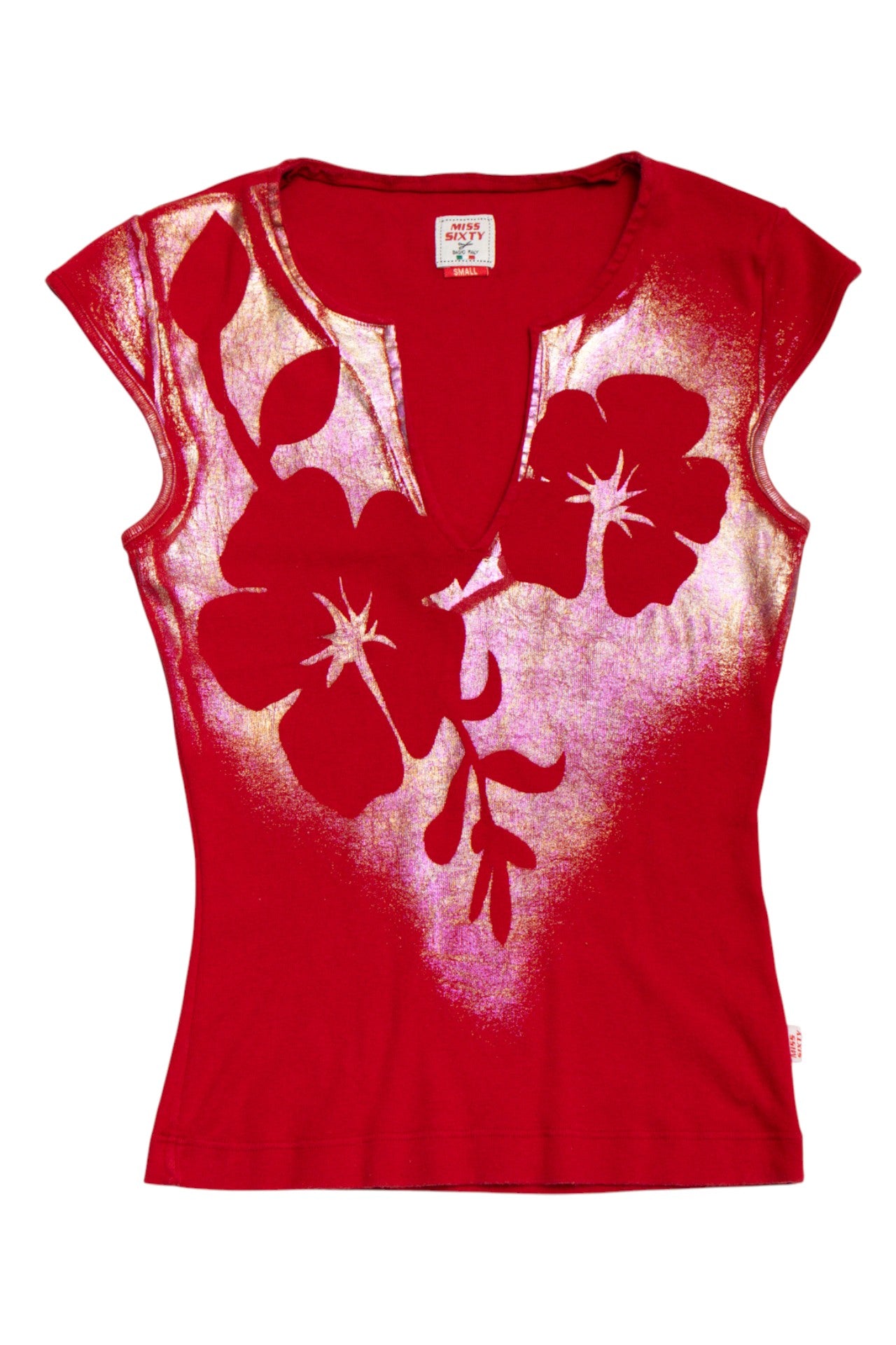 #180 Italian Miss Sixty floral top | c. 165 | size 8