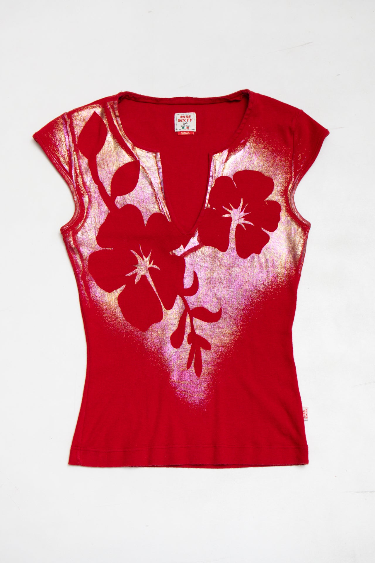#180 Italian Miss Sixty floral top | c. 165 | size 8