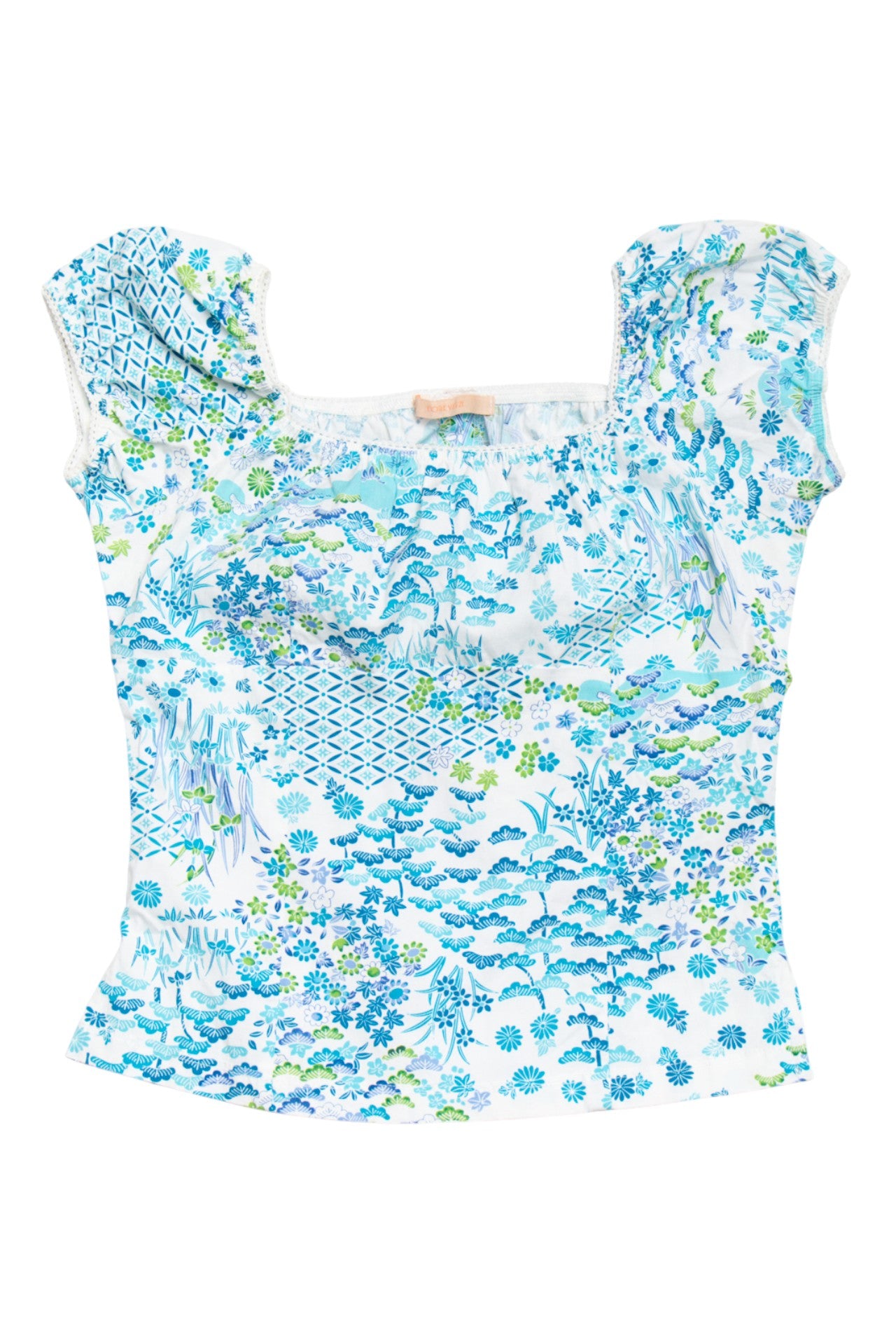 #181 Forever 21 garden print top | c. 165 | size 8