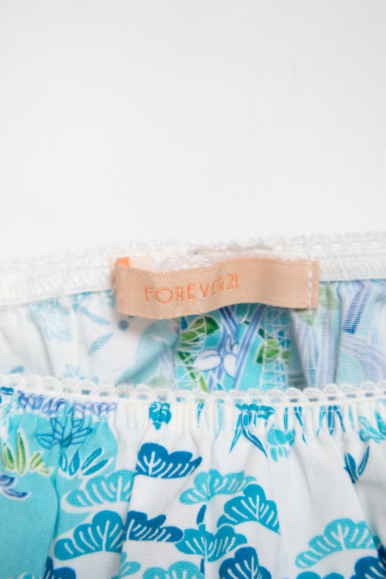 #181 Forever 21 garden print top | c. 165 | size 8