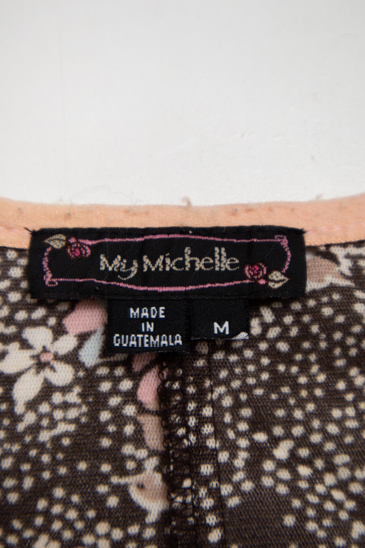 #185 My Michelle floral tee | c. 165 | size 10