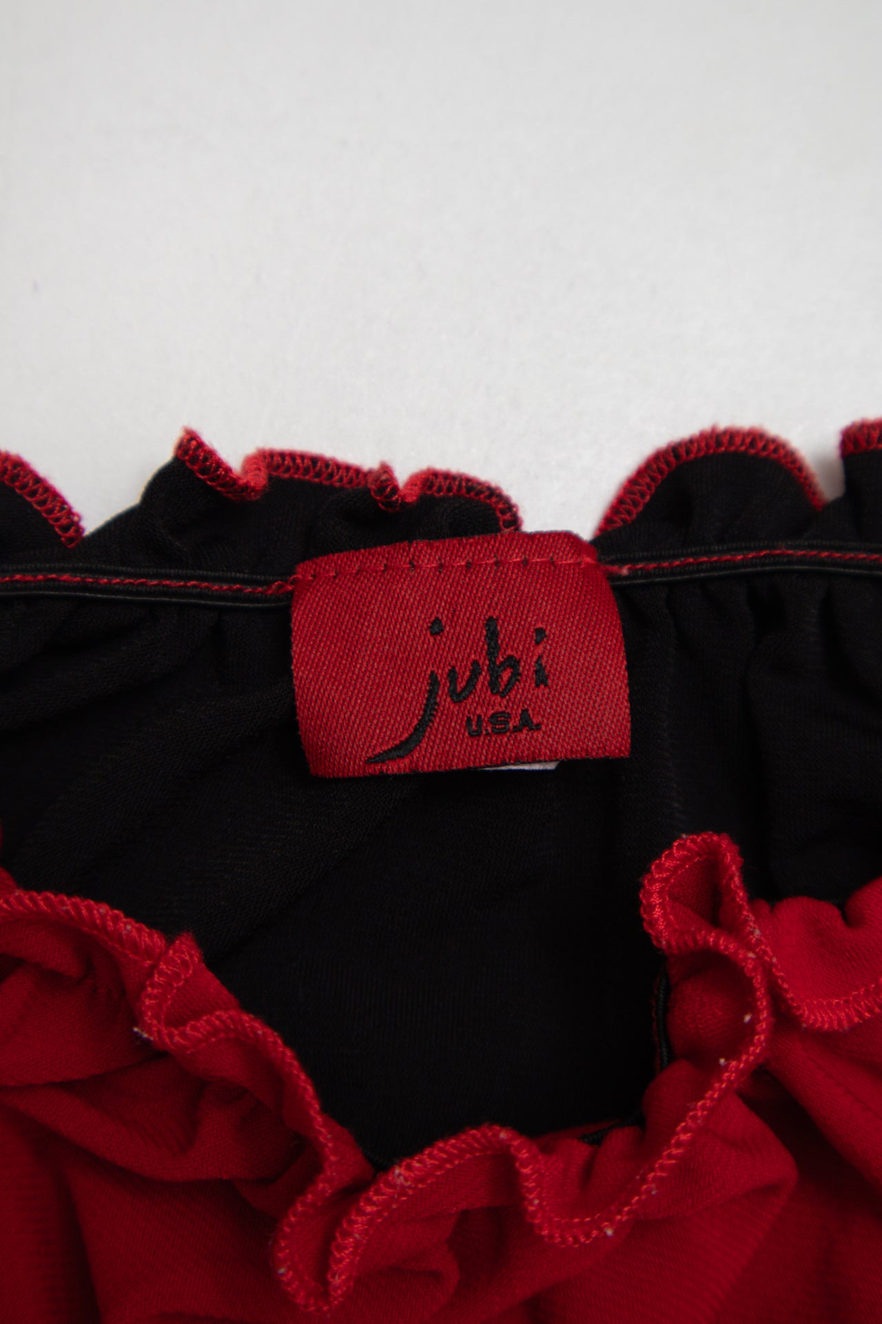 #190 Jubi USA rhinestoned faux corset top | c. 165 | size 12