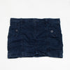 #80 Miley Cyrus ruched denim mini skirt | c.157 | Size AU 10