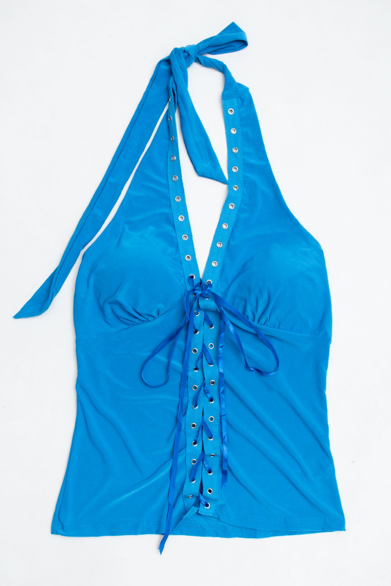 #19 USA Kala Blue Halter | H20 | Size 8/10