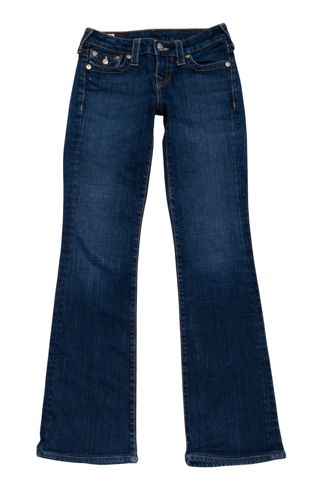 #203 True Religion embroidered pocket jeans | c. 165 | size 6