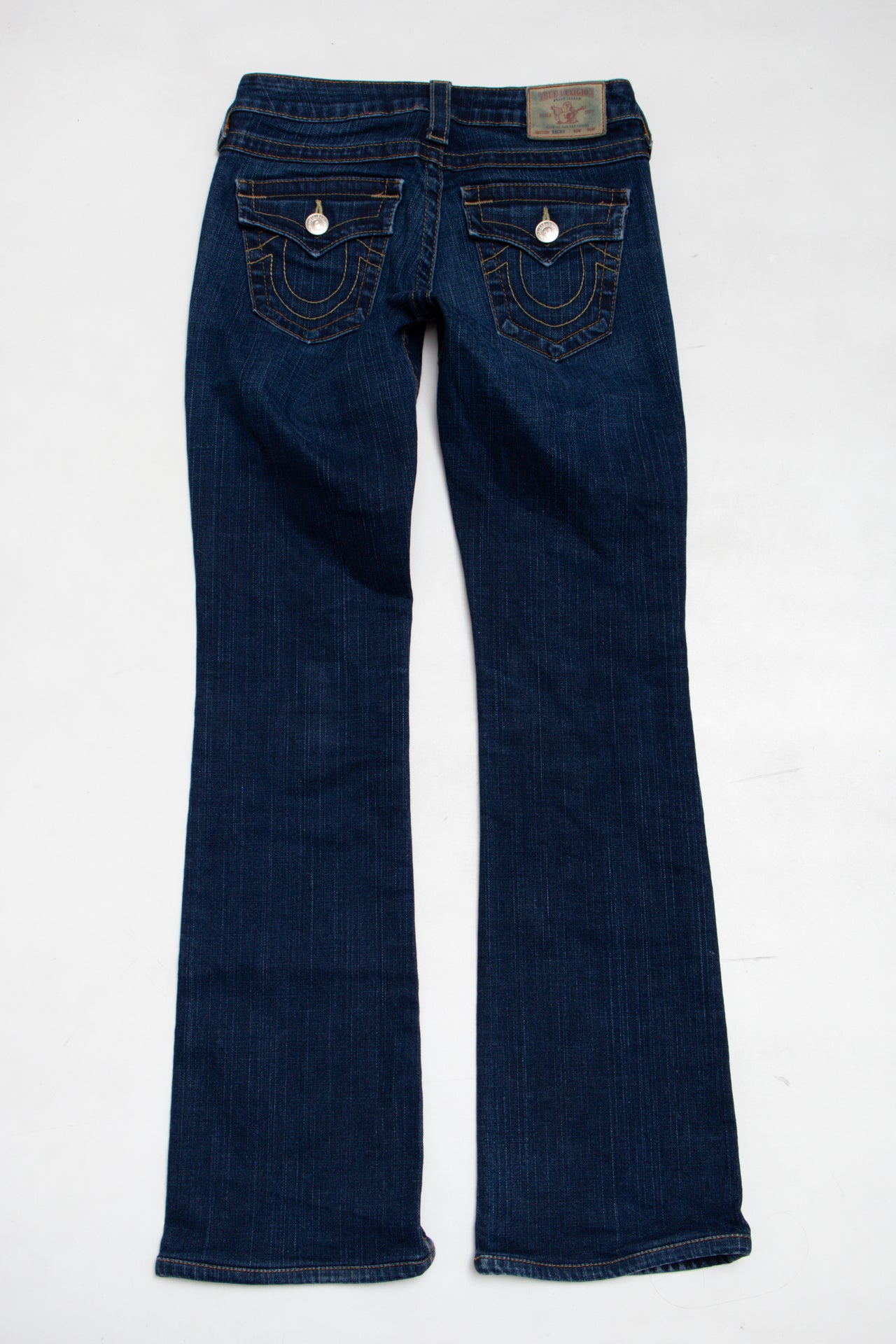 #203 True Religion embroidered pocket jeans | c. 165 | size 6