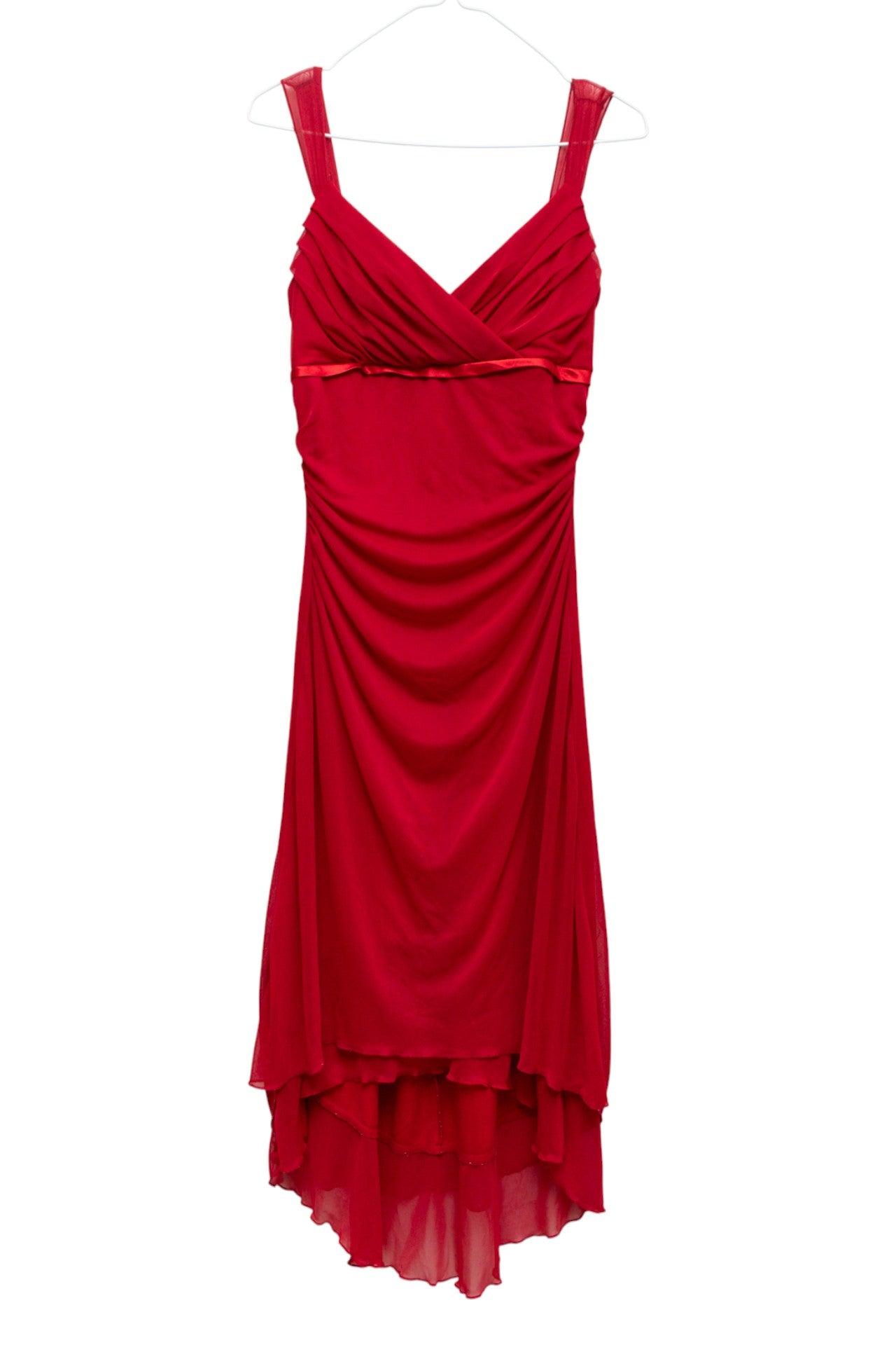 #221 Ruby Rox red evening dress | c. 165 | size 10