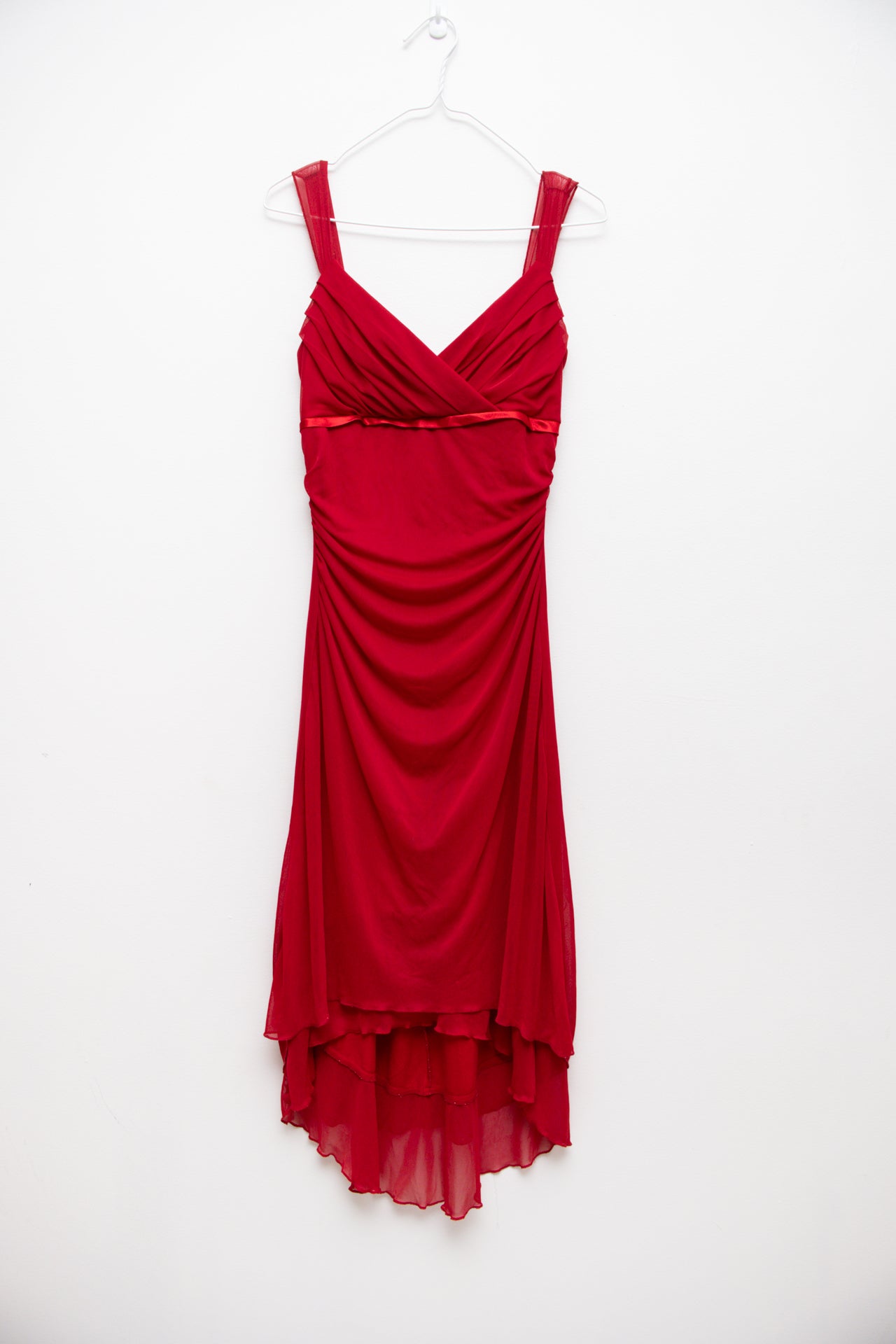 #221 Ruby Rox red evening dress | c. 165 | size 10