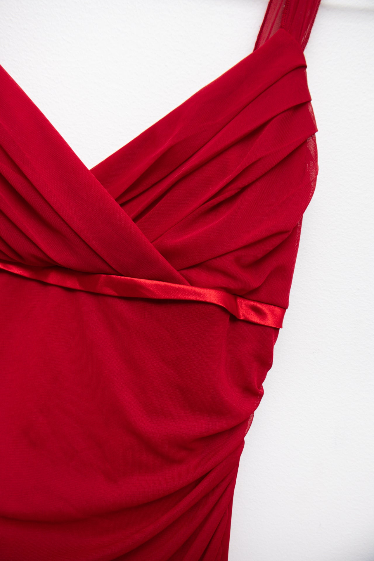 #221 Ruby Rox red evening dress | c. 165 | size 10