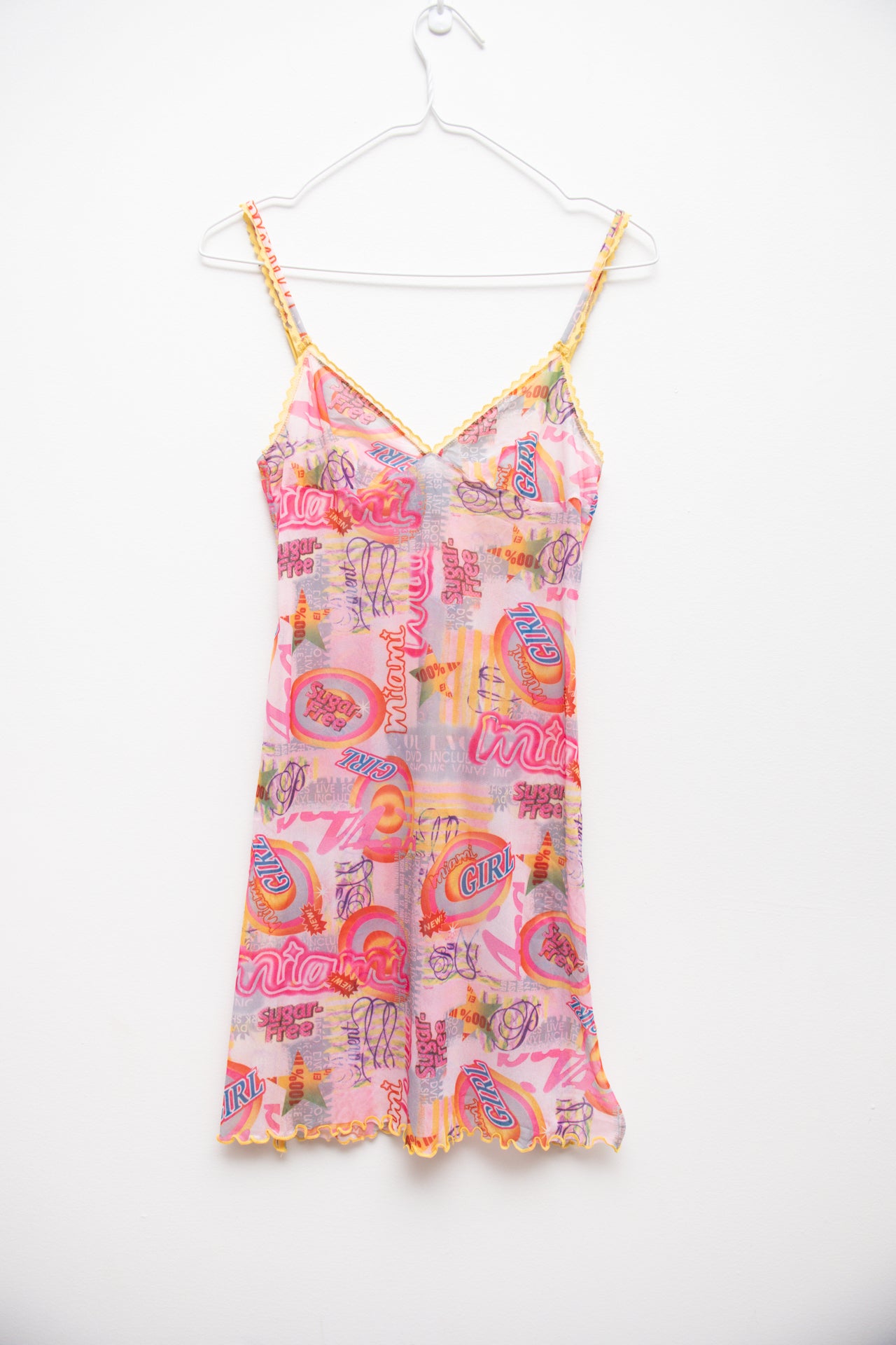 #216 Etam sugar free print mini dress | c. 165 | size 8/10