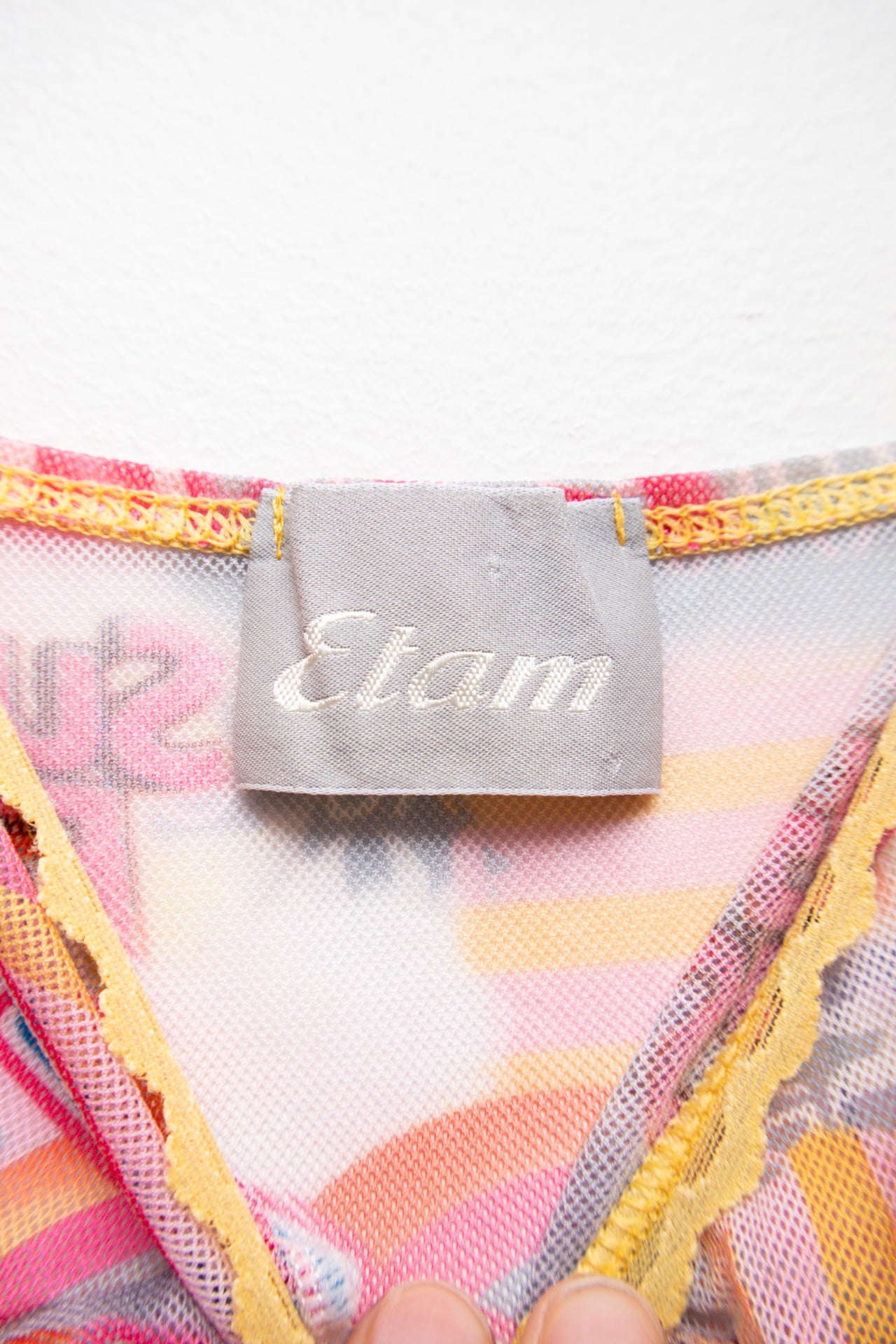 #216 Etam sugar free print mini dress | c. 165 | size 8/10