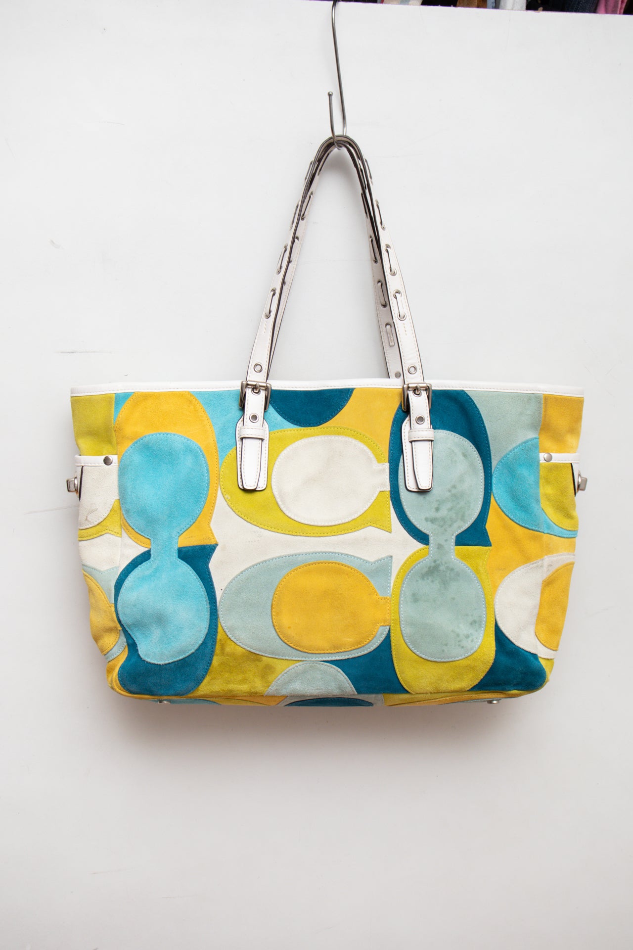 #229 Coach suede tote bag | c. 165