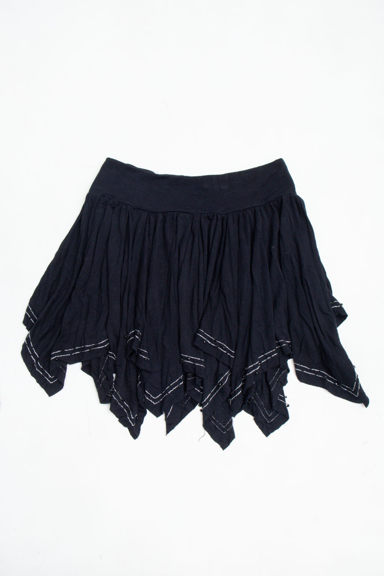 #48 Swordfish Flowy Beaded Skirt | H20 | Size 8/10