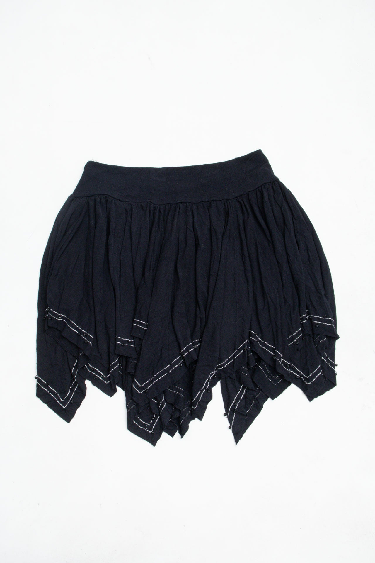 #48 Swordfish Flowy Beaded Skirt | H20 | Size 8/10