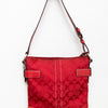 #237 Coach monogram canvas/leather bag | c. 165
