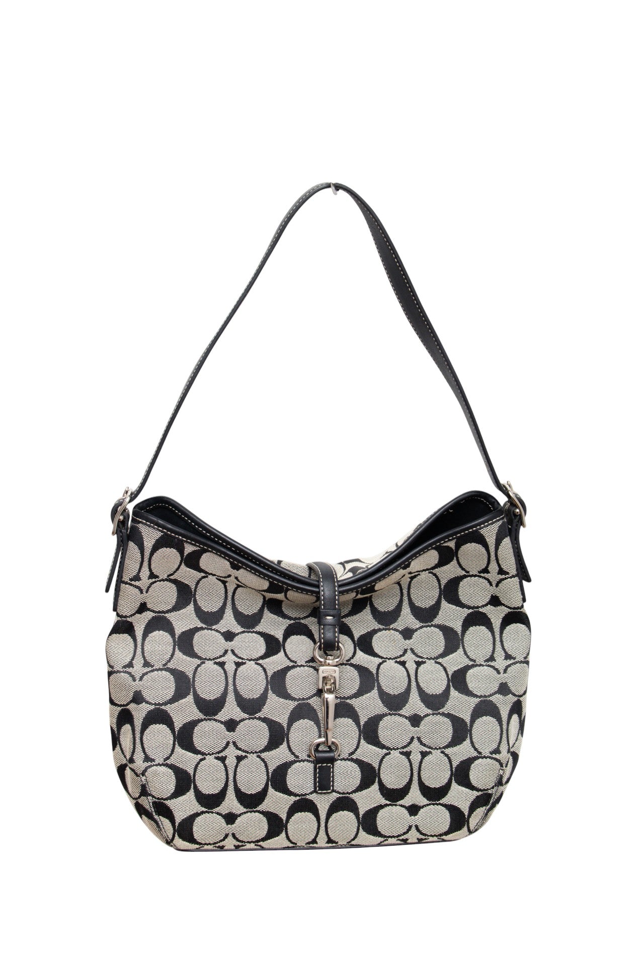 #239 Coach monogram clasp bag | c. 165