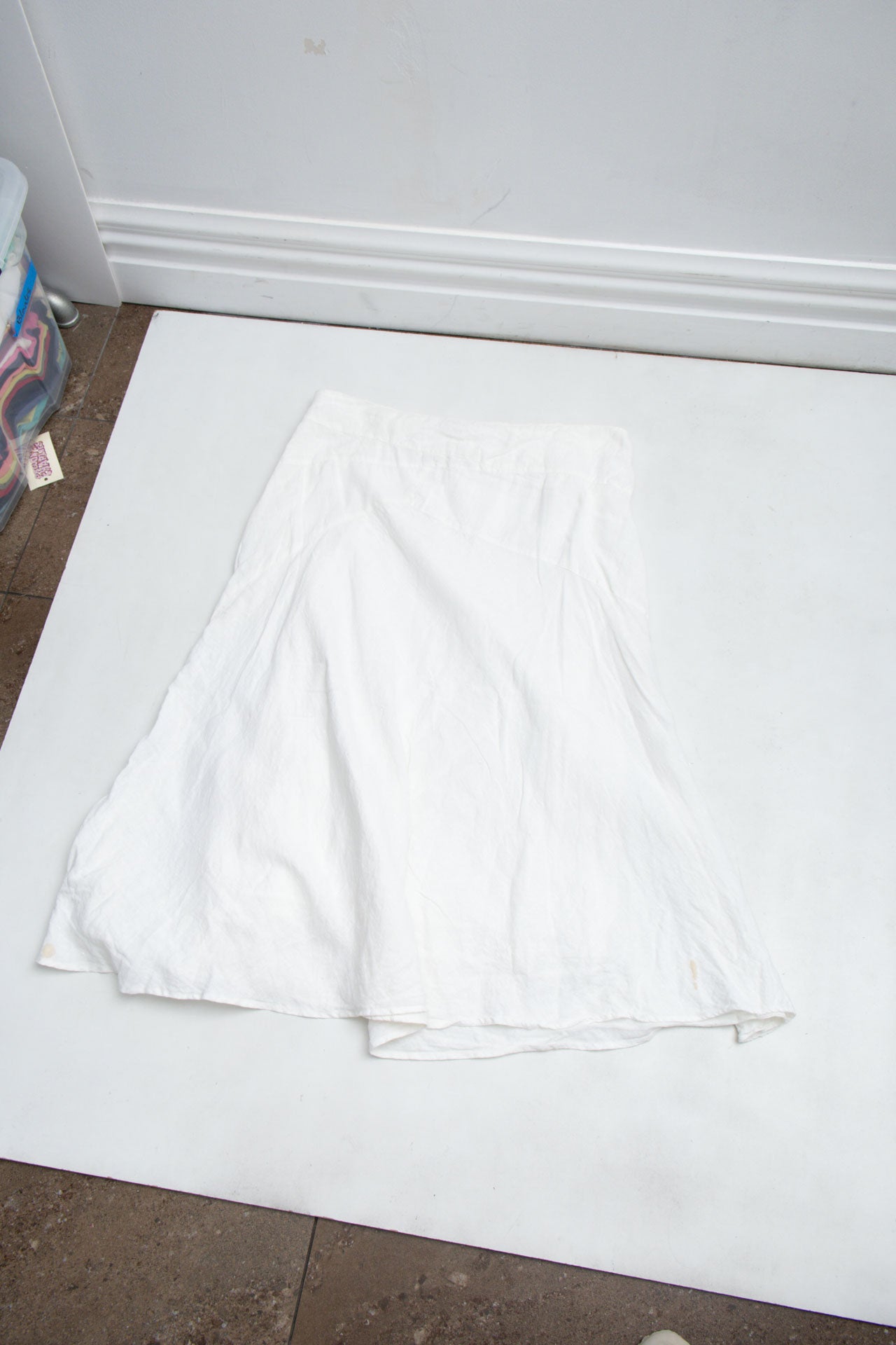 #54 Autre Ton Linen Skirt | H20 | Size 14