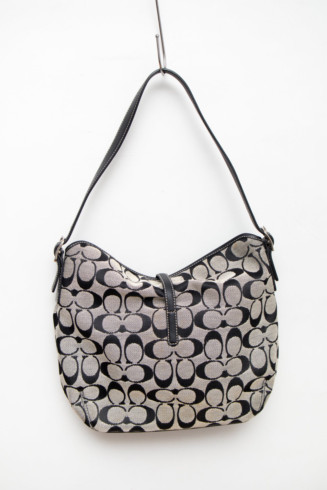 #239 Coach monogram clasp bag | c. 165