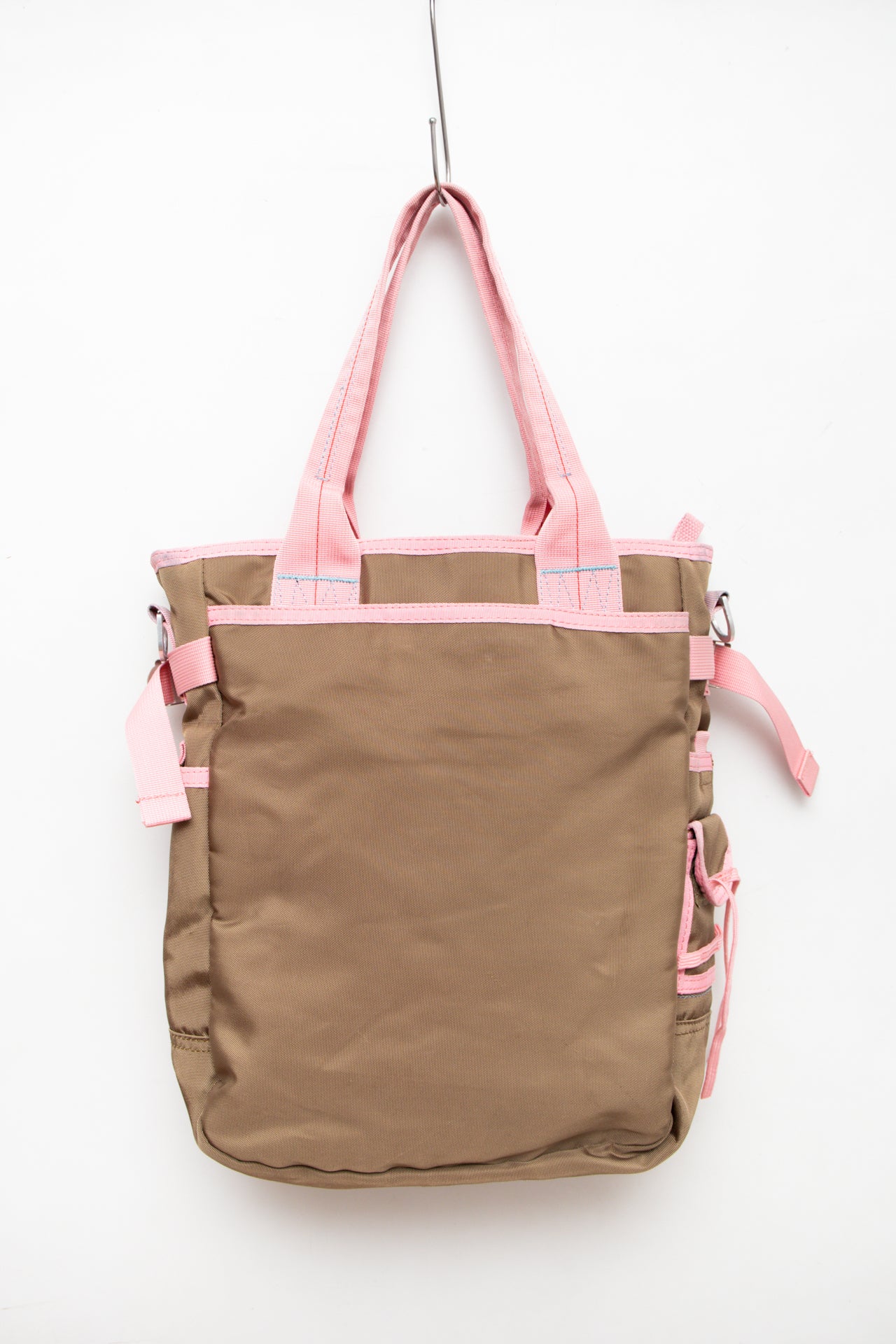 #241 GEORGE, GINA & LUCY pink/brown utility bag | c. 165