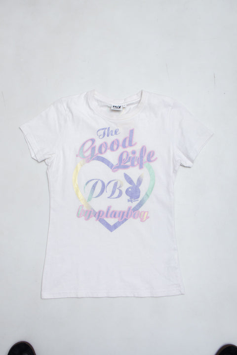 #22 Playboy Tee | Baby Tees & Gowns | Size 10/12