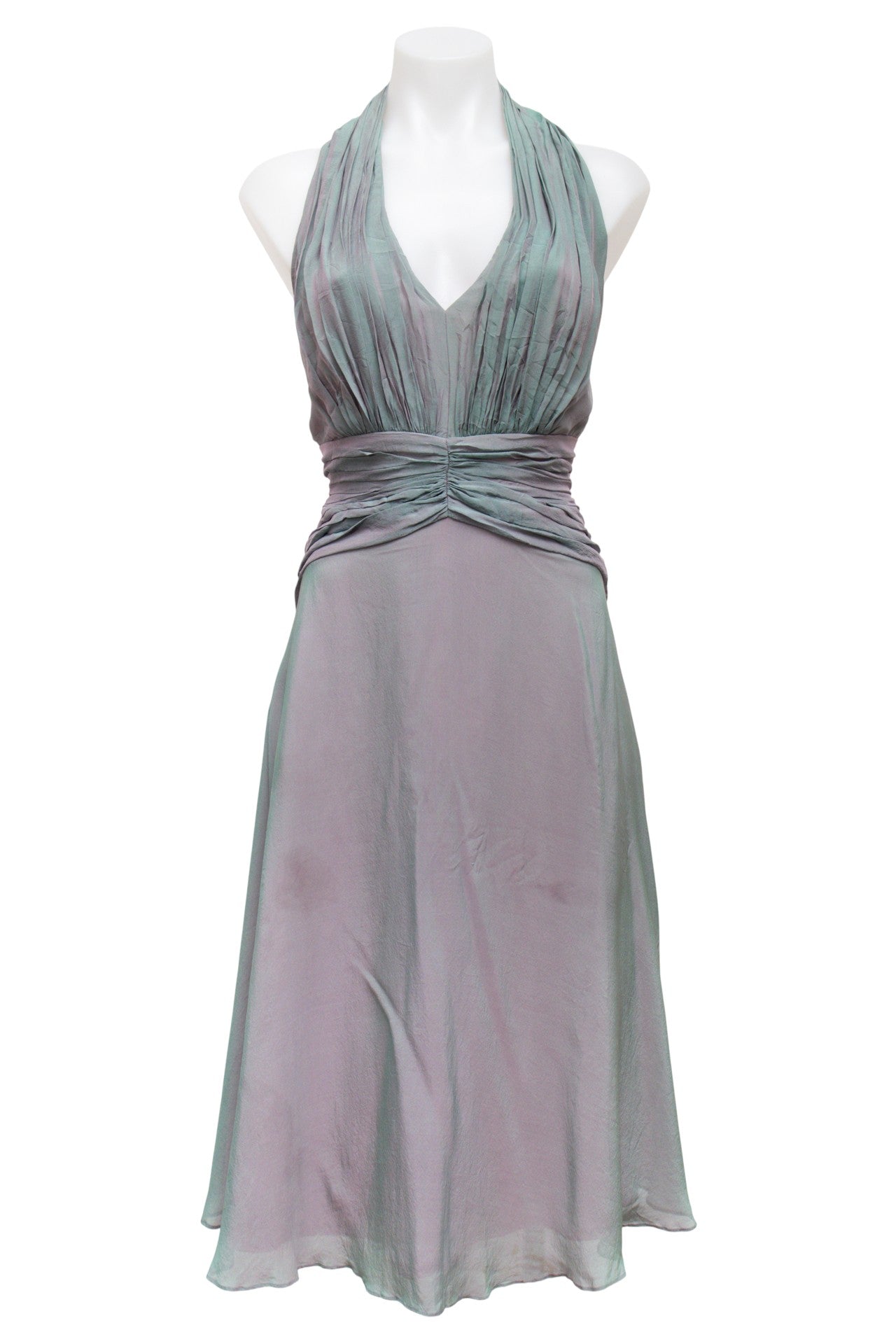 #282 Tadashi Dress Purple and green | c. 174 | Size 10